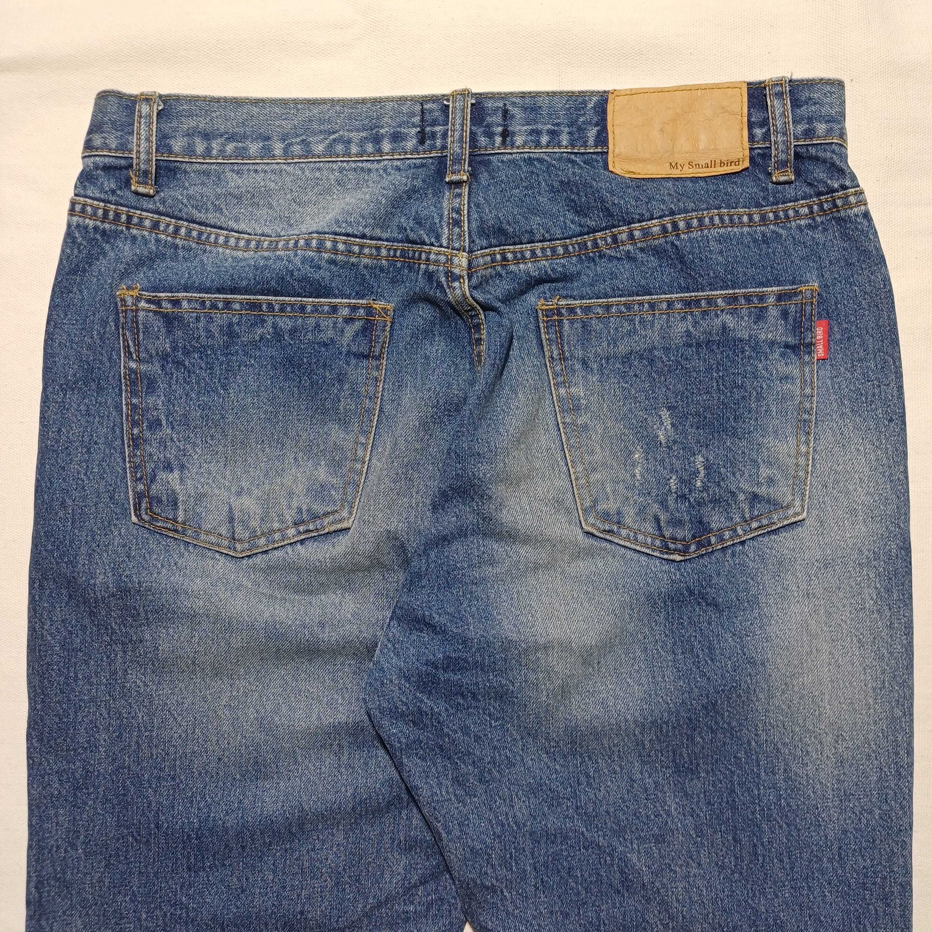 Other Ripped Slim Jeans Small Birds Korea Size US 33 - 7 Thumbnail