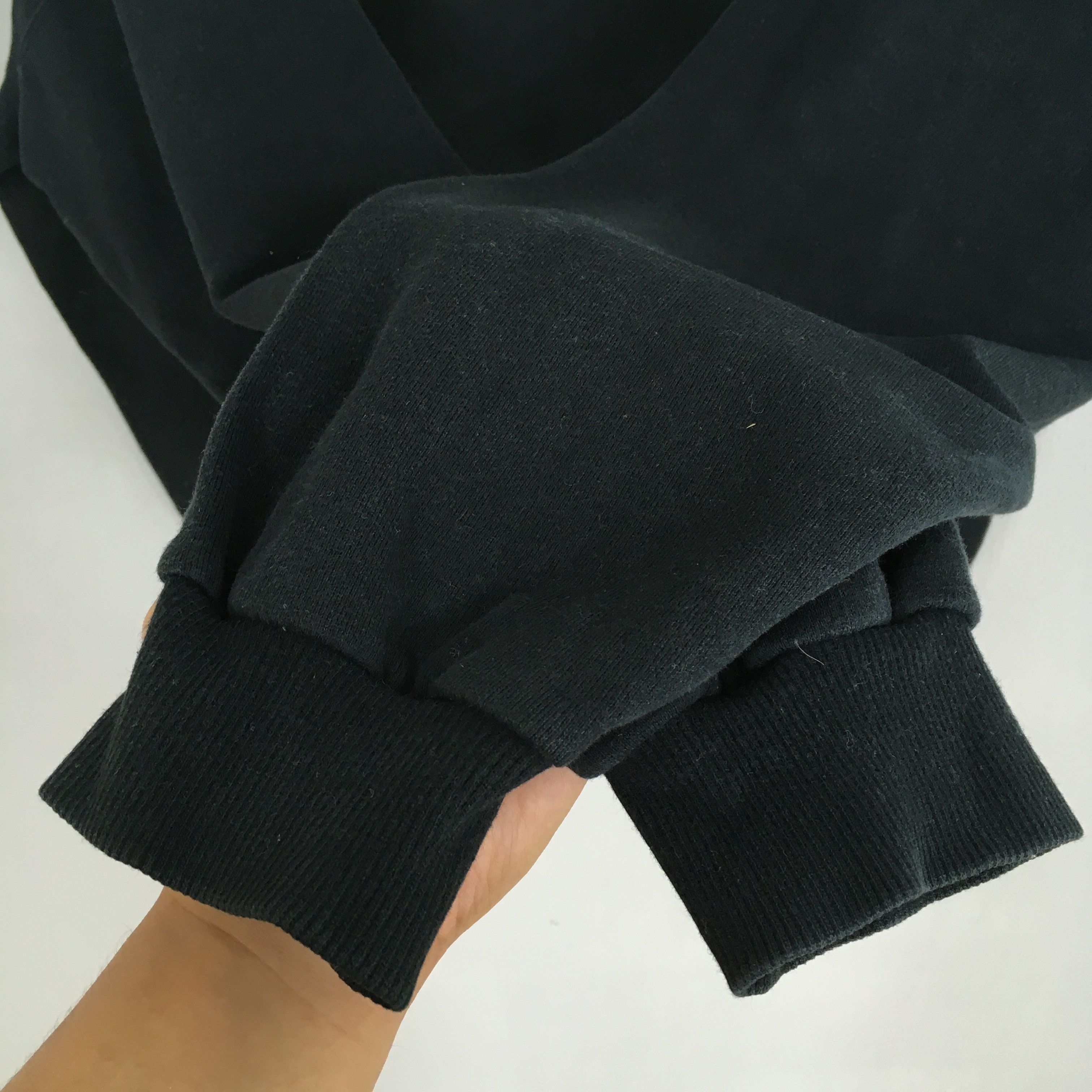 DKNY × Donna Karan Vintage Dkny NYC Jeans Black Sweatshirt XXLarge Size US XXL / EU 58 / 5 - 4 Thumbnail