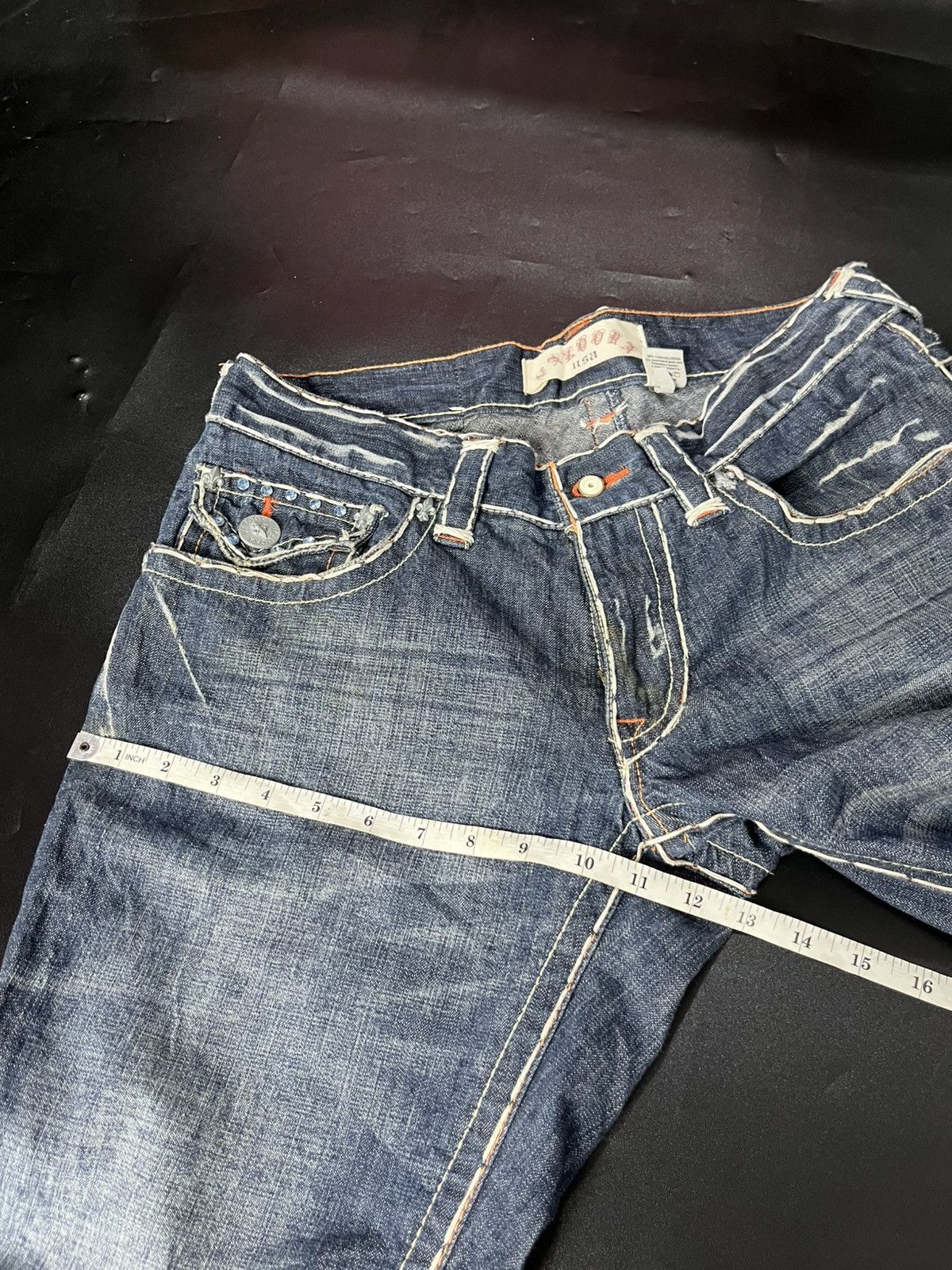 Hysteric Glamour × If Six Was Nine × Japanese Brand Japanese Super Flared Jeans Vazooka Usa Size US 32 / EU 48 - 16 Thumbnail