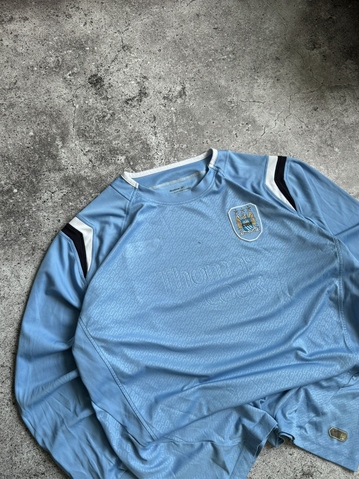 Reebok × Vintage Vintage Reebok Munchers city 04-05 soccer jersey Size US L / EU 52-54 / 3 - 4 Thumbnail