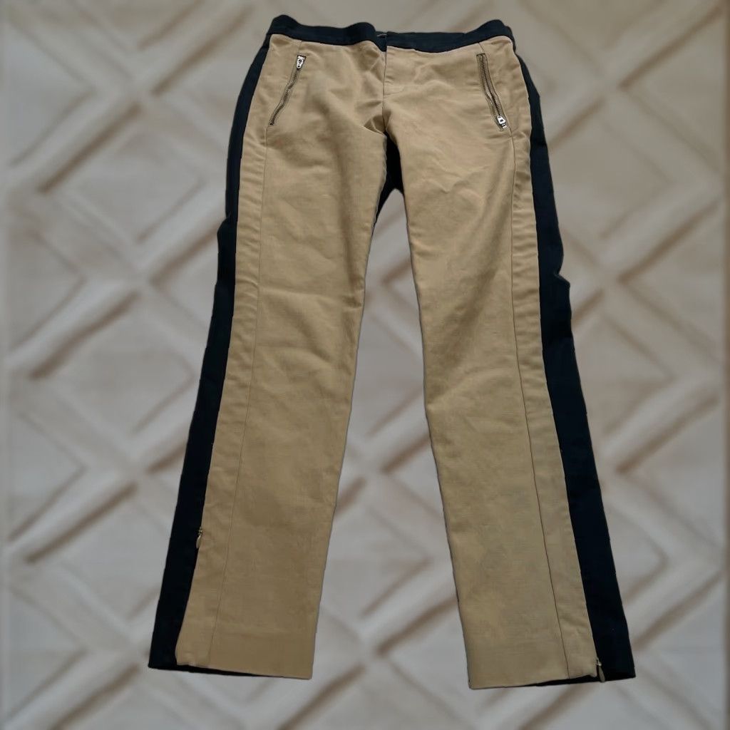 Banana Republic Banana Republic Pants Womens 4 Black Ankle Skinny Pockets Zip 30x27.5 Size 27" / US 4 / IT 40 - 1 Thumbnail