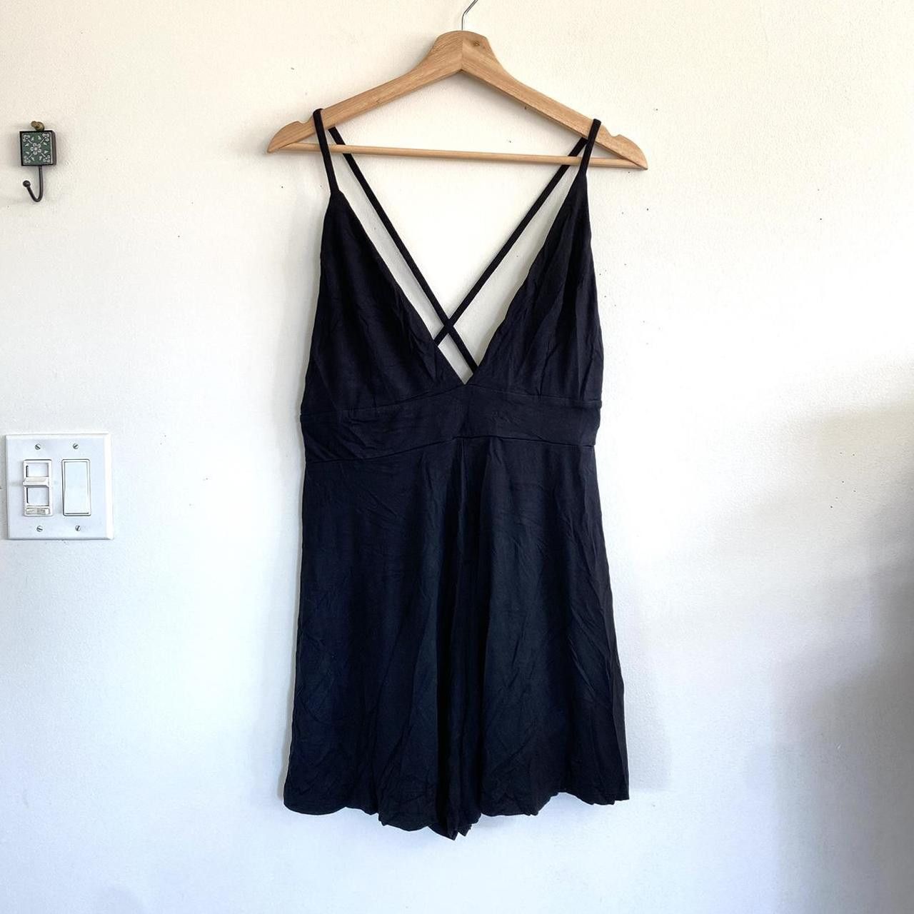 Asos ASOS BLACK ROMPER SHORTS SIZE 10 Size L / US 10 / IT 46 - 2 Thumbnail