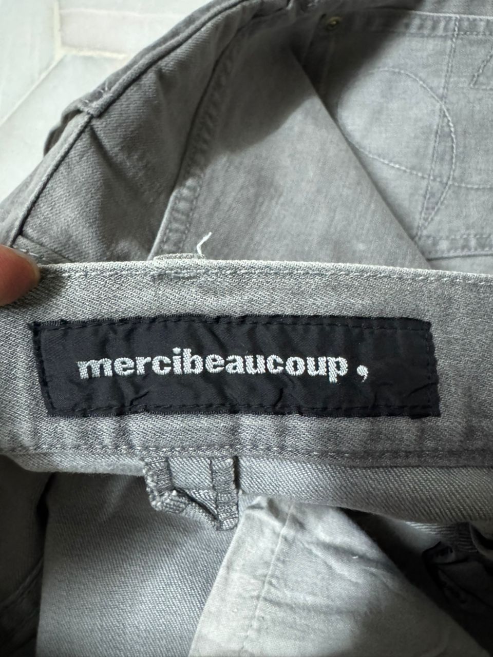 mercibeaucoup 💥RARE💥Vintage Mercubeaucoup Issey Miyake Sick Bushpants Jean Size US 28 / EU 44 - 10 Thumbnail