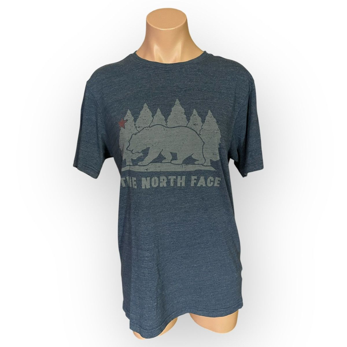 The North Face The North Face Slim Fit Small Blue Short Sleeve T-Shirt Size US S / EU 44-46 / 1 - 1 Thumbnail