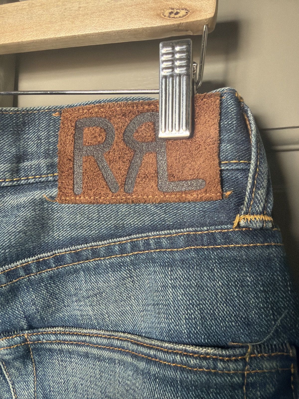 RRL Ralph Lauren RRL Bootcut Sutton selvedge jean Size US 30 / EU 46 - 8 Thumbnail