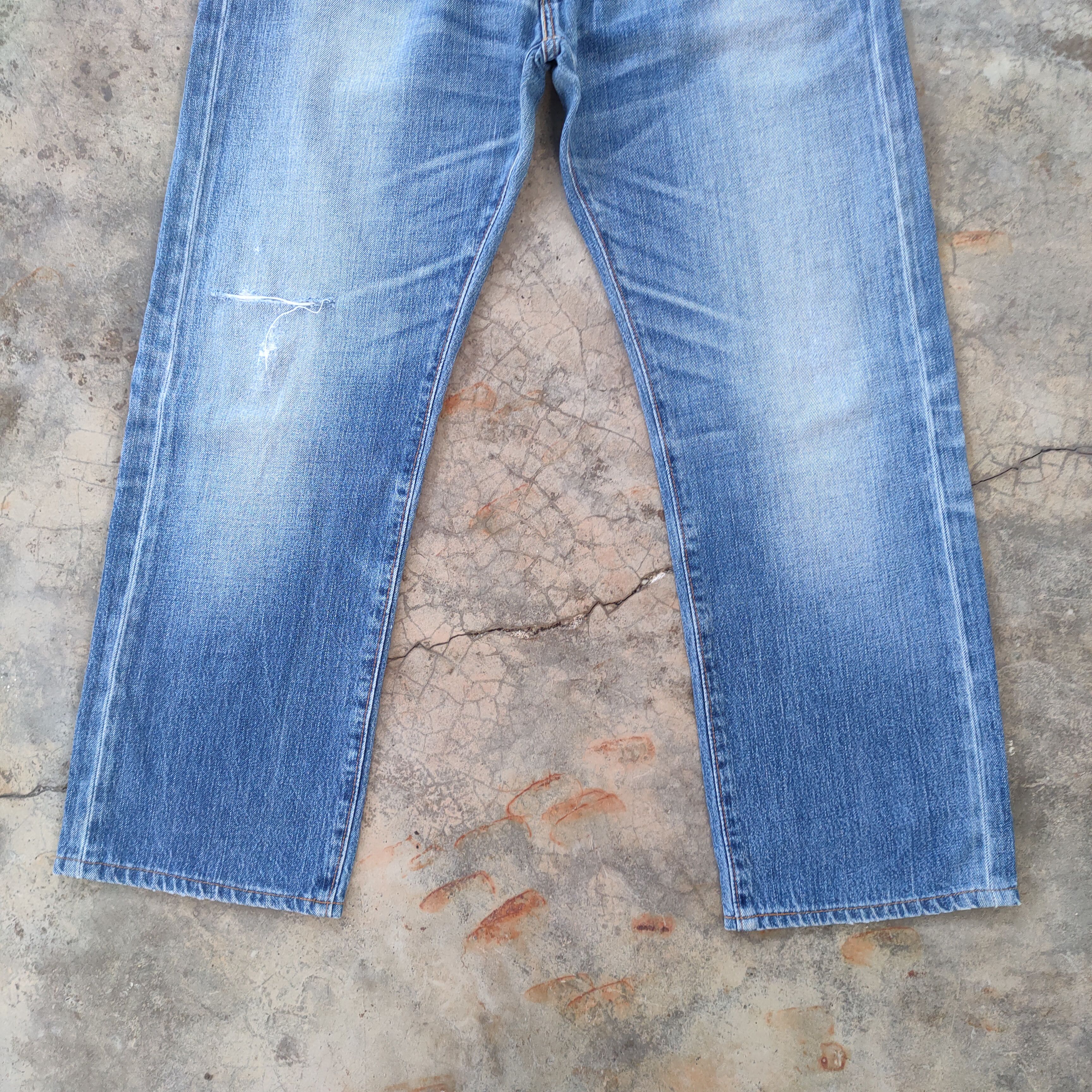 Levi's Vintage Clothing VINTAGE LEVI'S 505 RIPPED DENIM JEANS PANTS Size US 36 / EU 52 - 4 Thumbnail