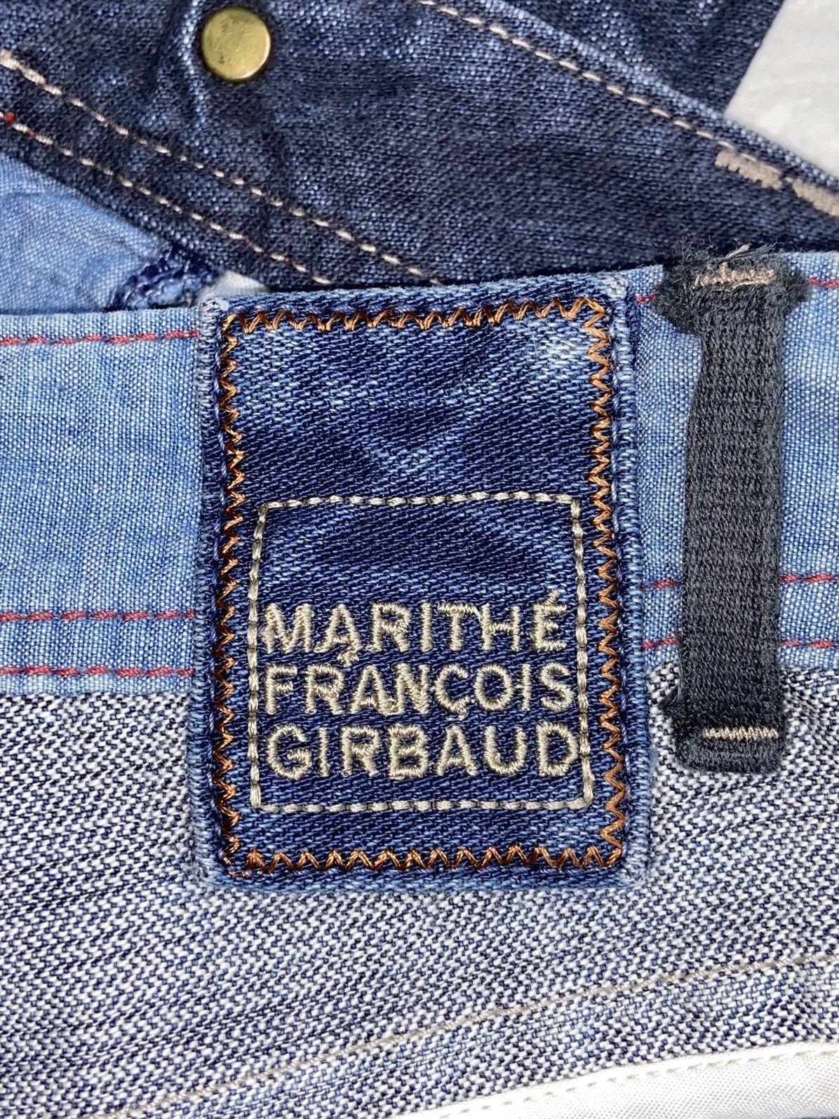 Designer × Japanese Brand × Marithe + Francois Girbaud Marithe Francois Girbaud Blue Pants Size US 26 / EU 42 - 5 Thumbnail