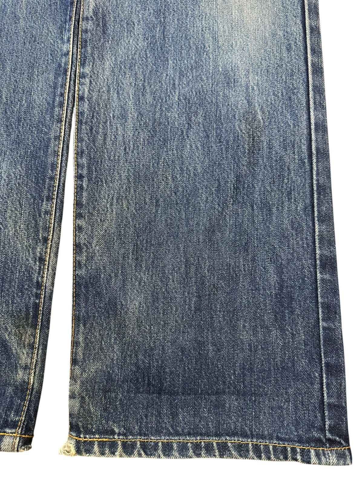 Helmut Lang Vintage Japanese Brand Blue Faded Wash Style Baggy Jeans Size US 29 - 8 Thumbnail