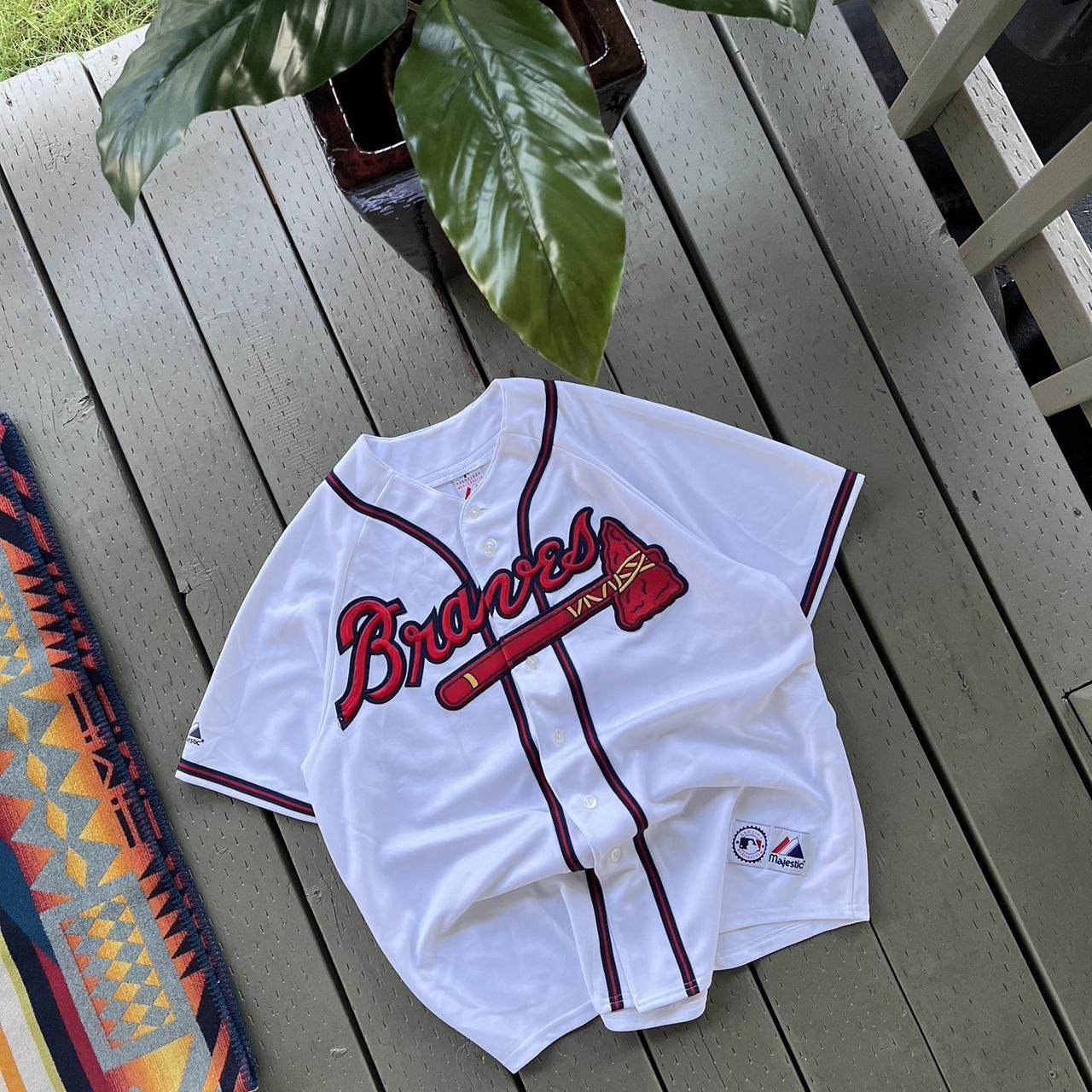 MLB × Vintage Atlanta Braves Vintage jersey Size US L / EU 52-54 / 3 - 3 Thumbnail