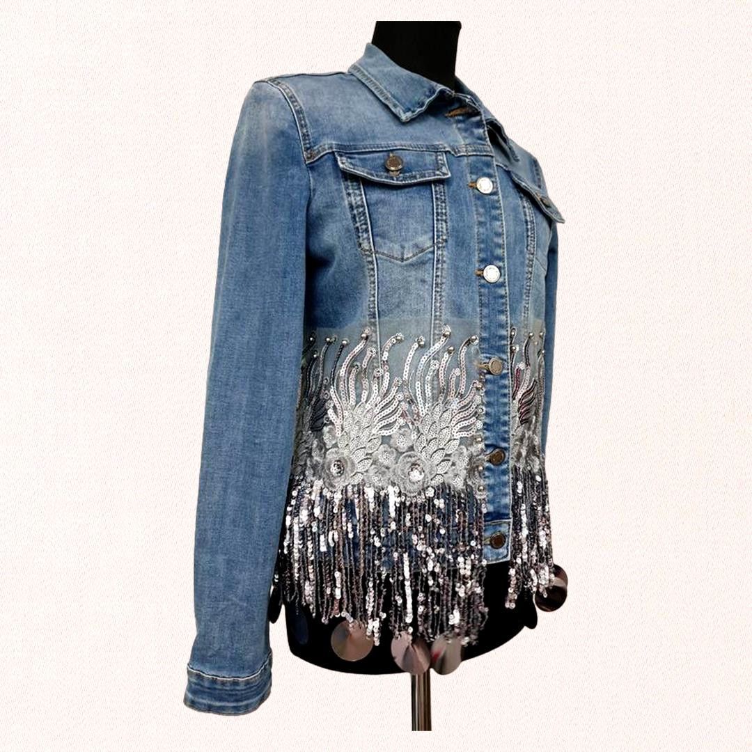 Other Casual denim jacket sz S Size S / US 4 / IT 40 - 5 Thumbnail