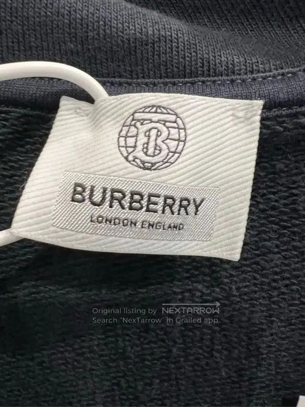 Burberry Burberry Black Cotton Women's Hoodie. Size M / US 6-8 / IT 42-44 - 4 Thumbnail