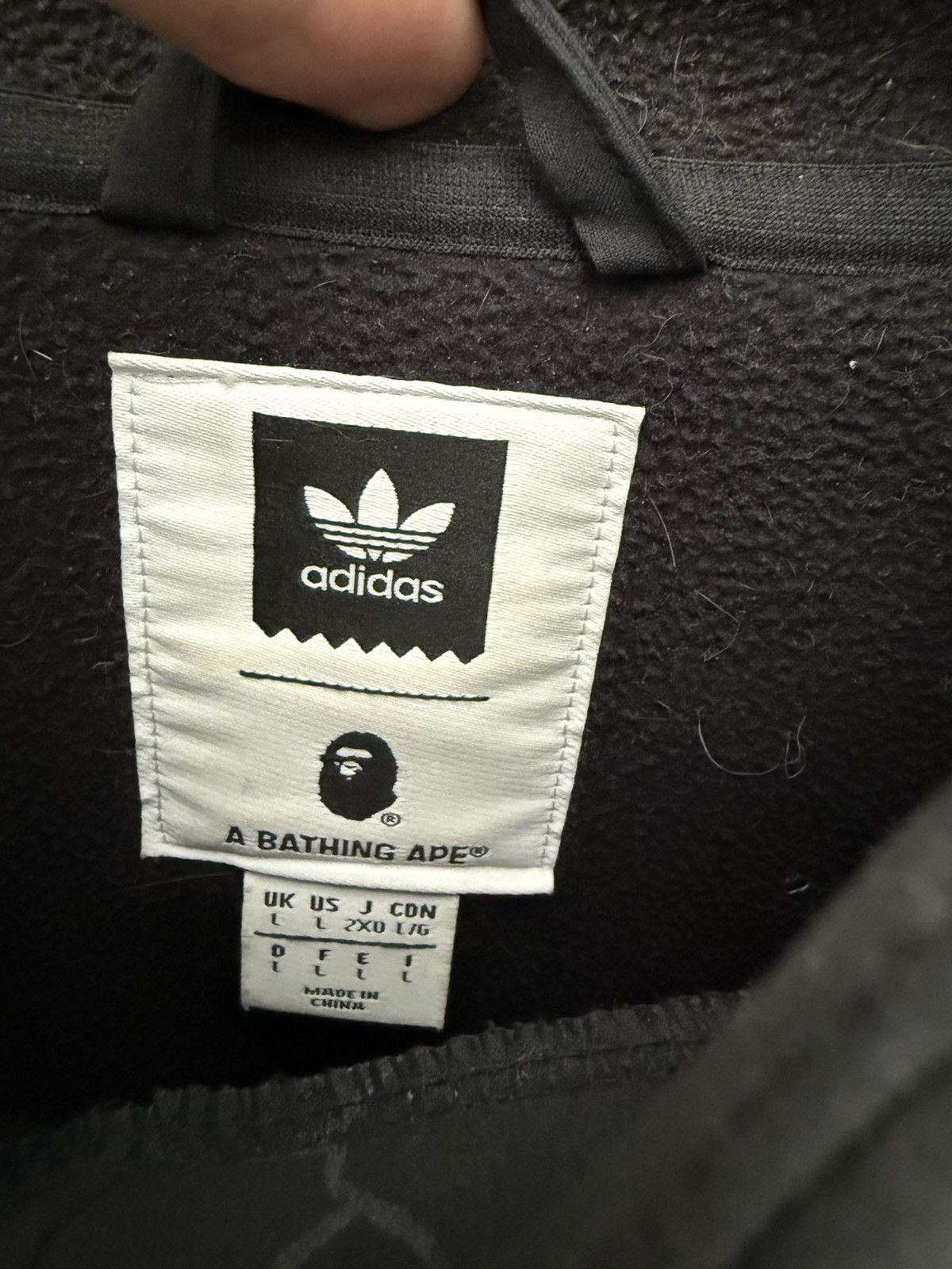 Adidas × Bape BAPE x Adidas Snowboard Tech Hoodie Size US L / EU 52-54 / 3 - 9 Thumbnail