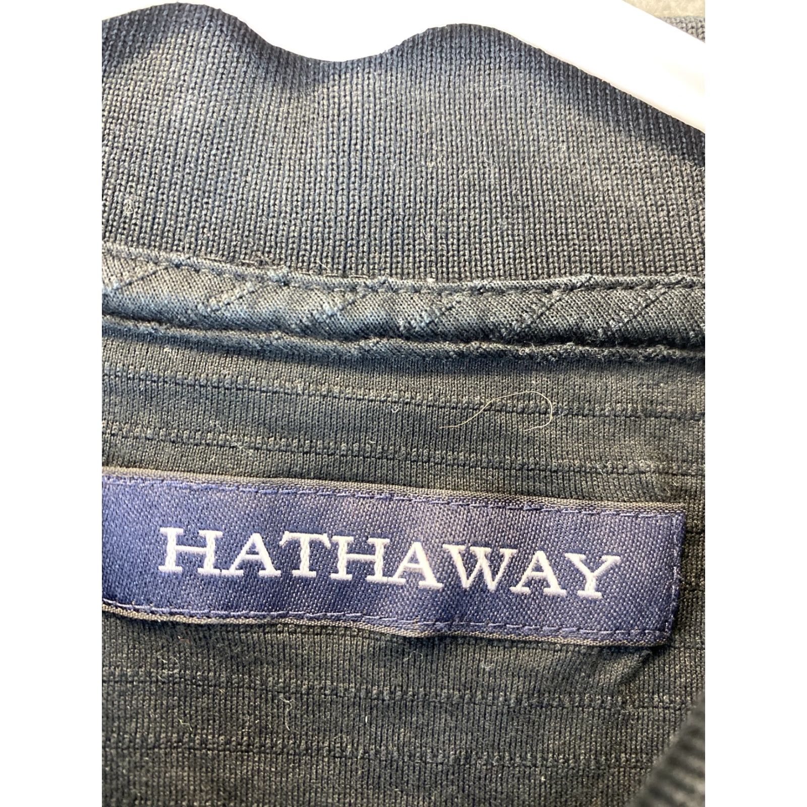 Vintage Hathaway Polo Shirt Men's Small Black Cotton Knit Casual Button Short Sleeve Outdoors Golf 74-56 Size US S / EU 44-46 / 1 - 5 Thumbnail