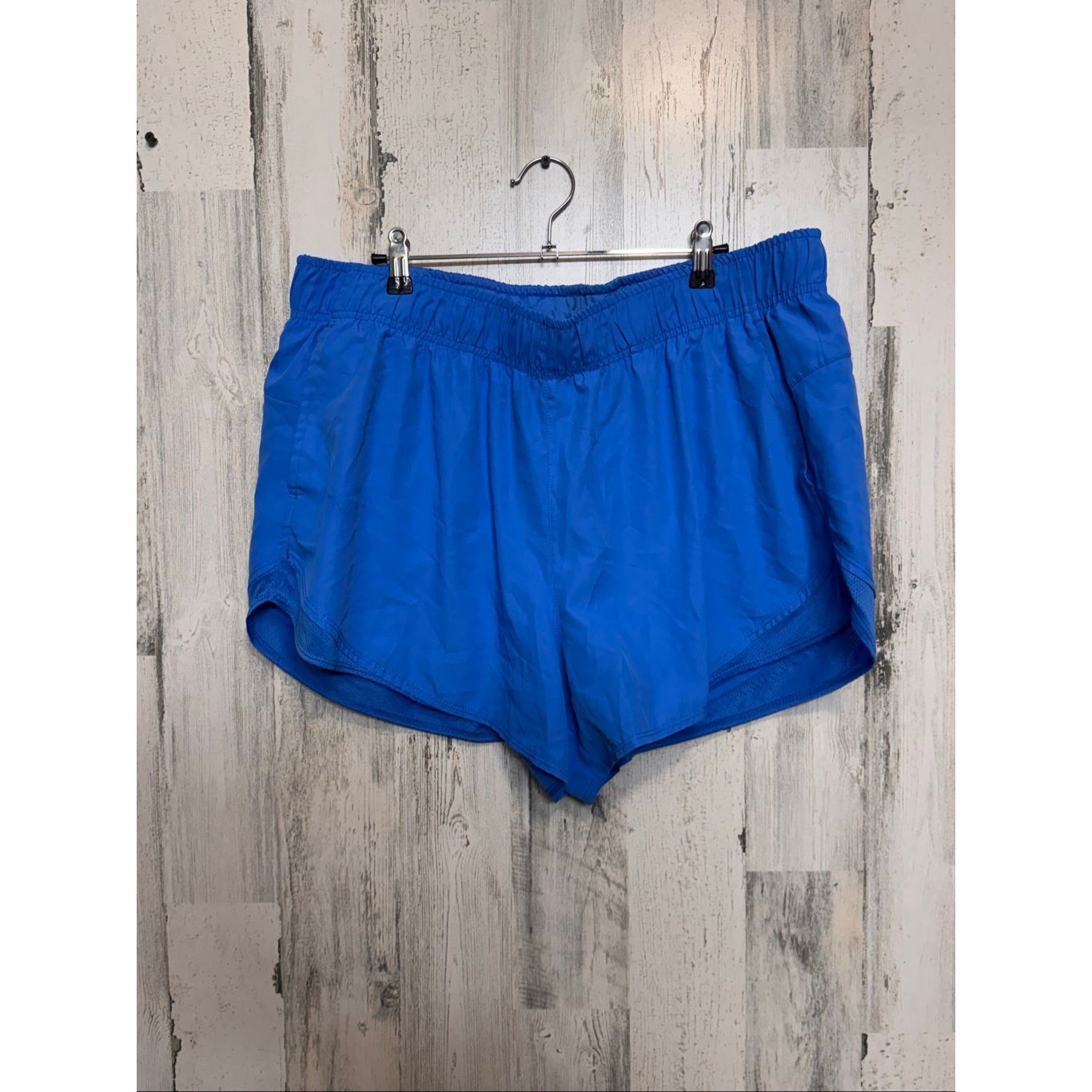 Athletic Works Athletic Works Blue Running Shorts Women’s XXL (20) — Lined Lightweight Activewear Size 34" / US 12 / IT 48 - 4 Thumbnail