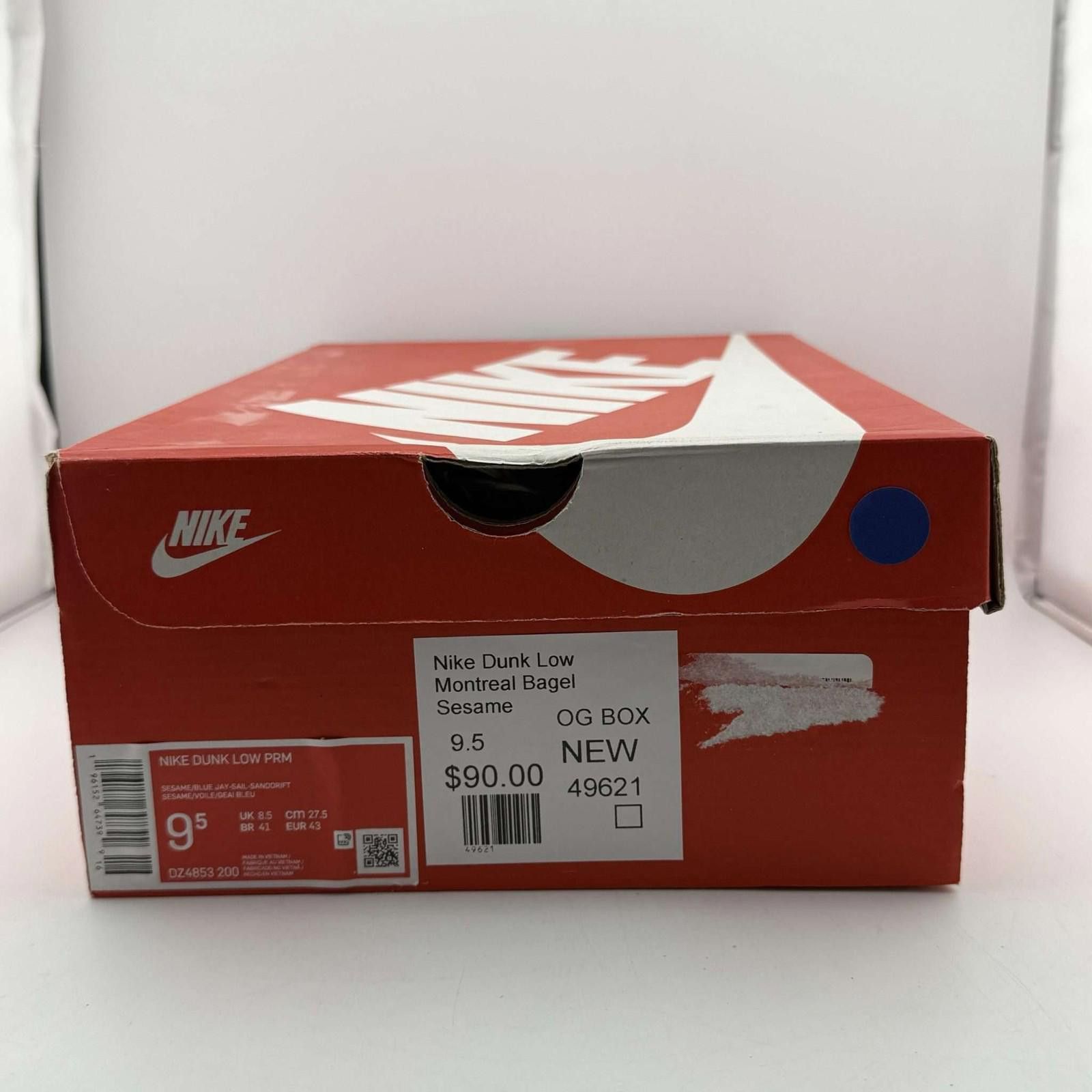Nike Nike Dunk Low Montreal Bagel Sesame 9.5 New DZ4853-200 Size US 9.5 / EU 42-43 - 7 Thumbnail