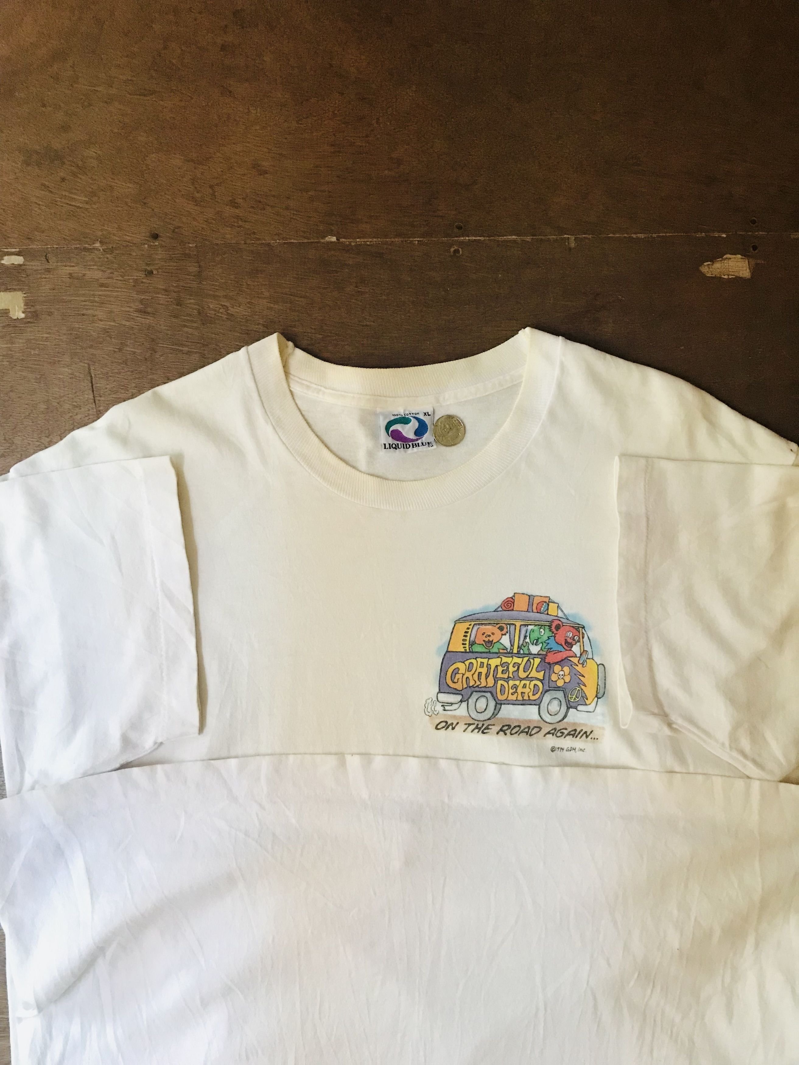 Grateful Dead × Liquid Blue VTG LIQUID BLUE x GRATEFUL DEAD DATED 1994 Size US XL / EU 56 / 4 - 7 Thumbnail