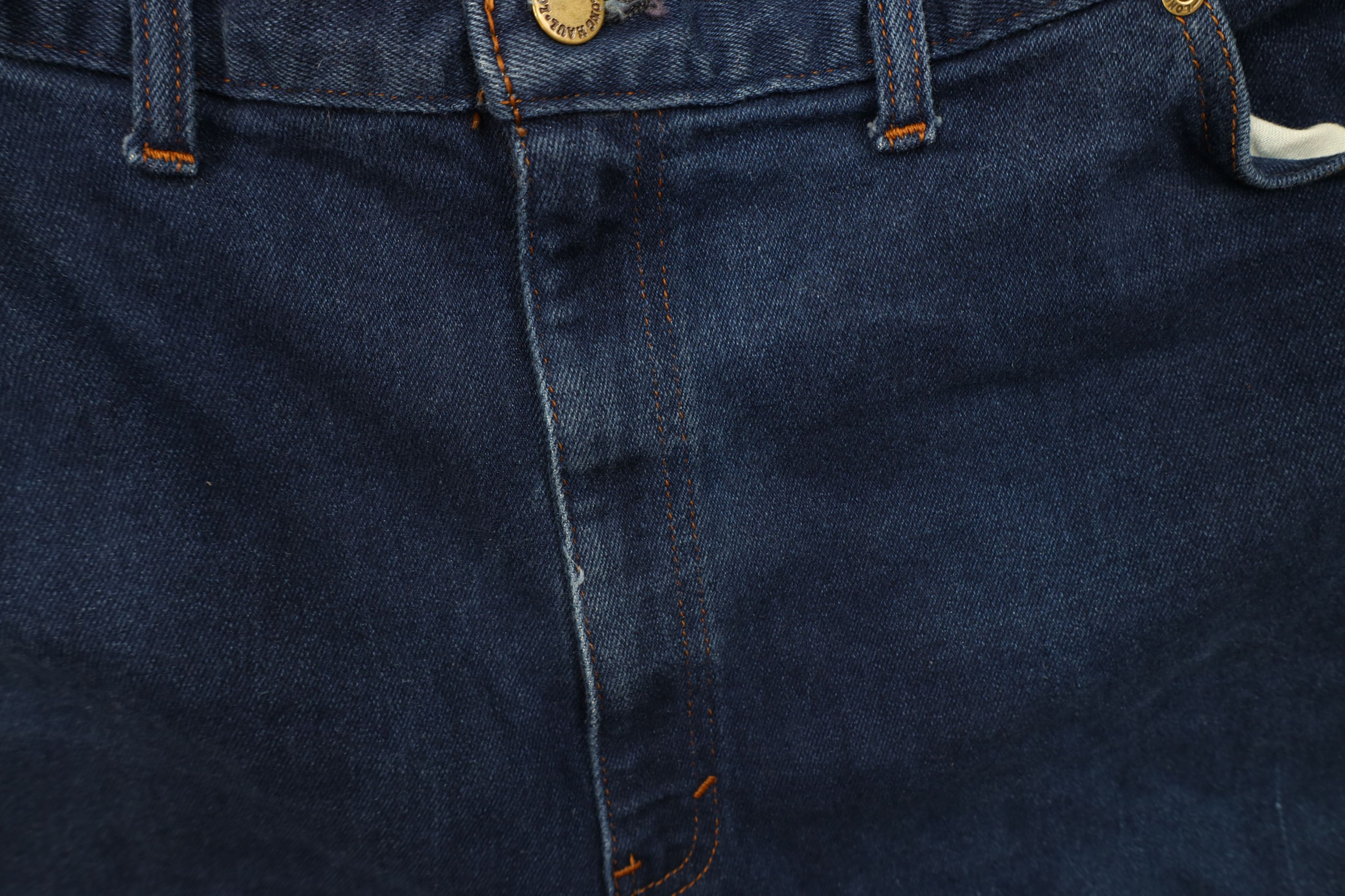 Vintage Vintage 70s Streetwear Wide Leg Denim Jeans Indigo Blue USA Size US 44 / EU 60 - 9 Thumbnail