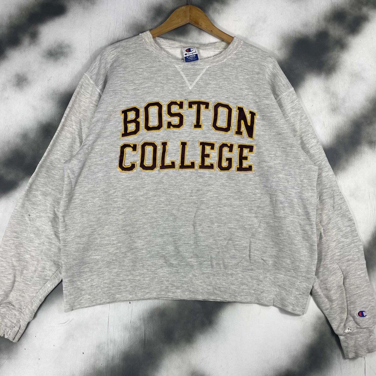 Vintage Boston College Distressed style Sweatshirt