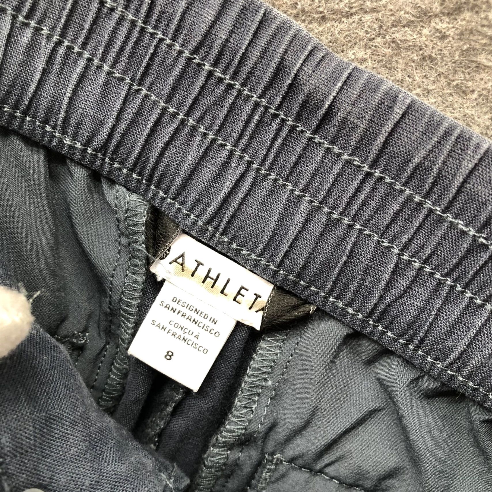 Athleta Athleta Linen Short Womens 8 Blue Relaxed Fit - Voyage?r? (note: ensure exact words from original) Size 30" / US 8 / IT 44 - 7 Thumbnail