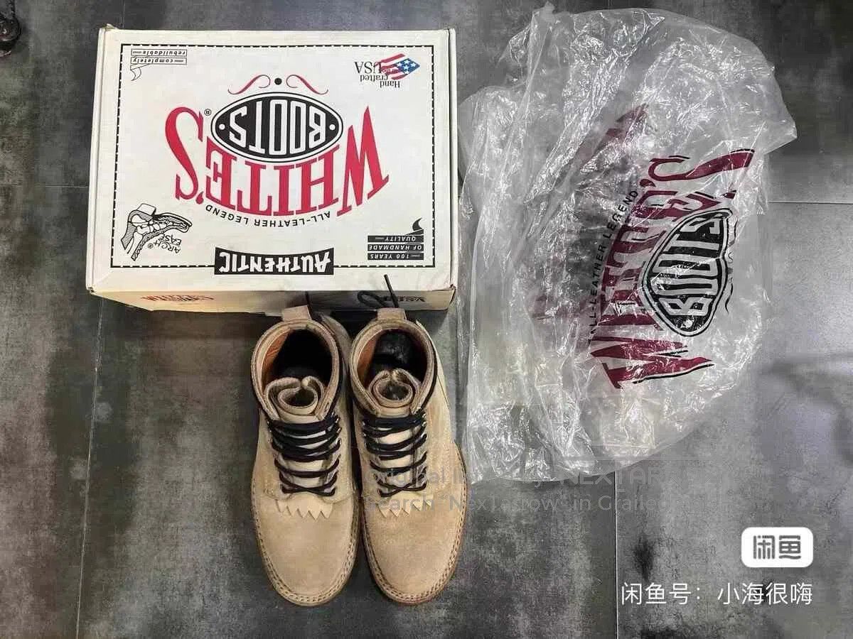 White's Boots White's Suede Work Boots. Size US 9.5 / EU 42-43 - 6 Thumbnail