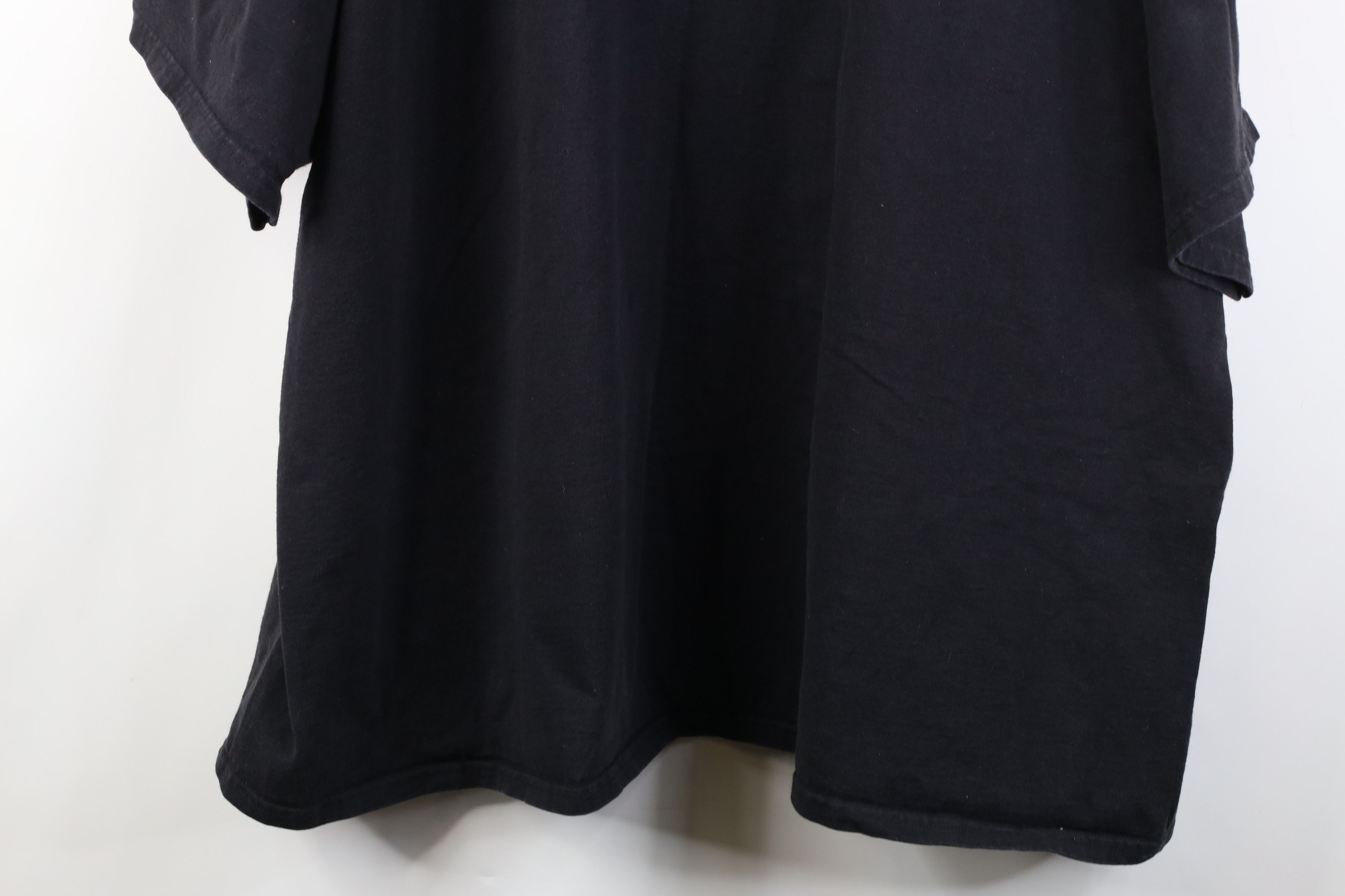 Vintage Vintage 90s Y2K Streetwear Short Sleeve T-Shirt Black Cotton Size US XXL / EU 58 / 5 - 3 Thumbnail
