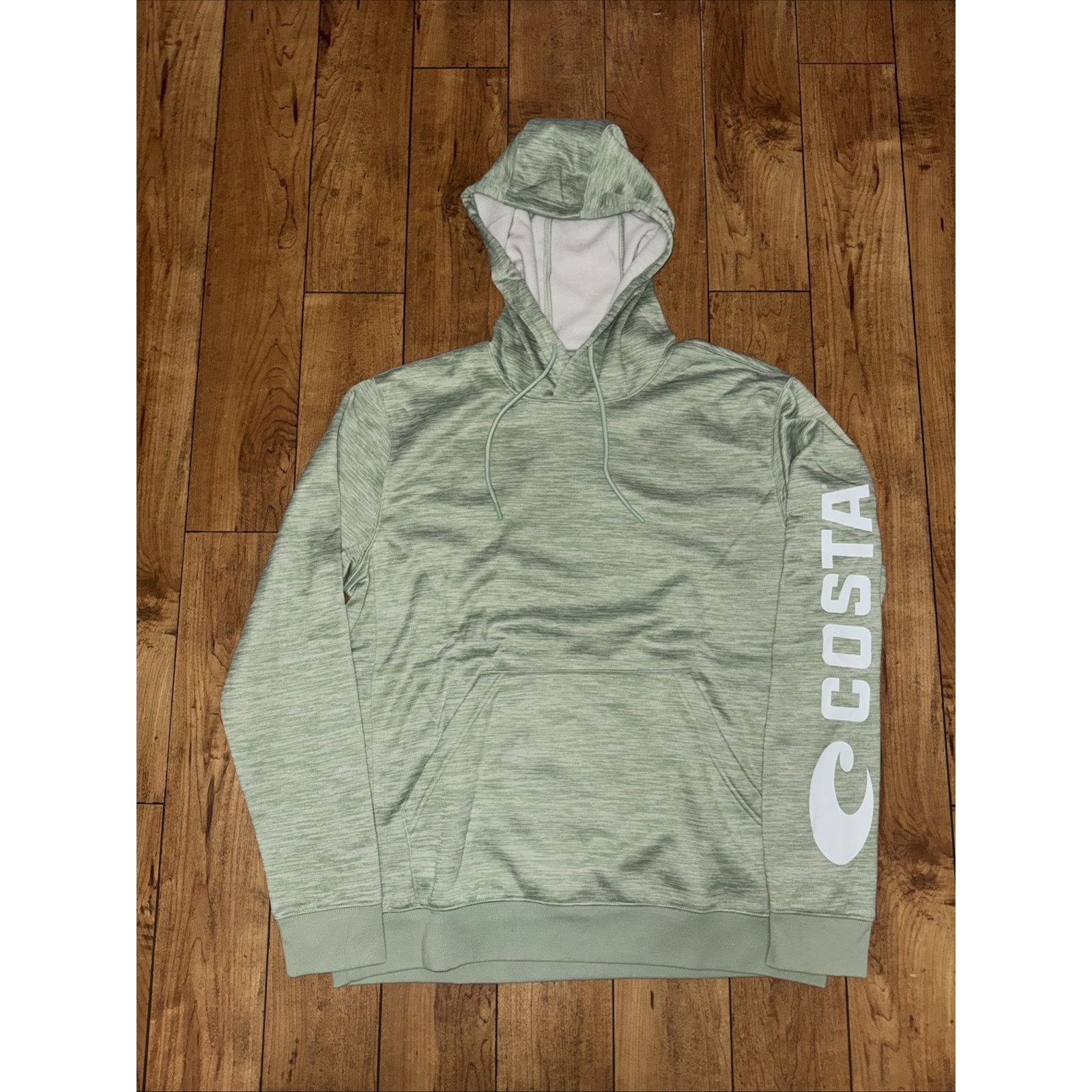Costa Pullover Hoodie Green Large BNWT