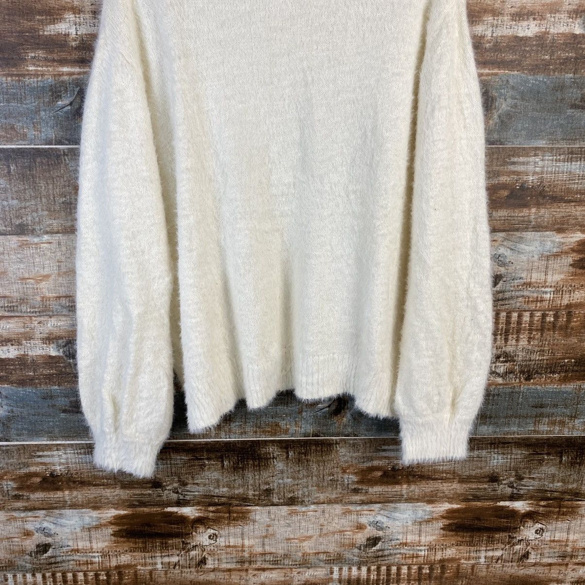 Homespun Knitwear DL Japan fur shaggy vintage White Knitwear #C1081 Size XL / US 12-14 / IT 48-50 - 13 Thumbnail