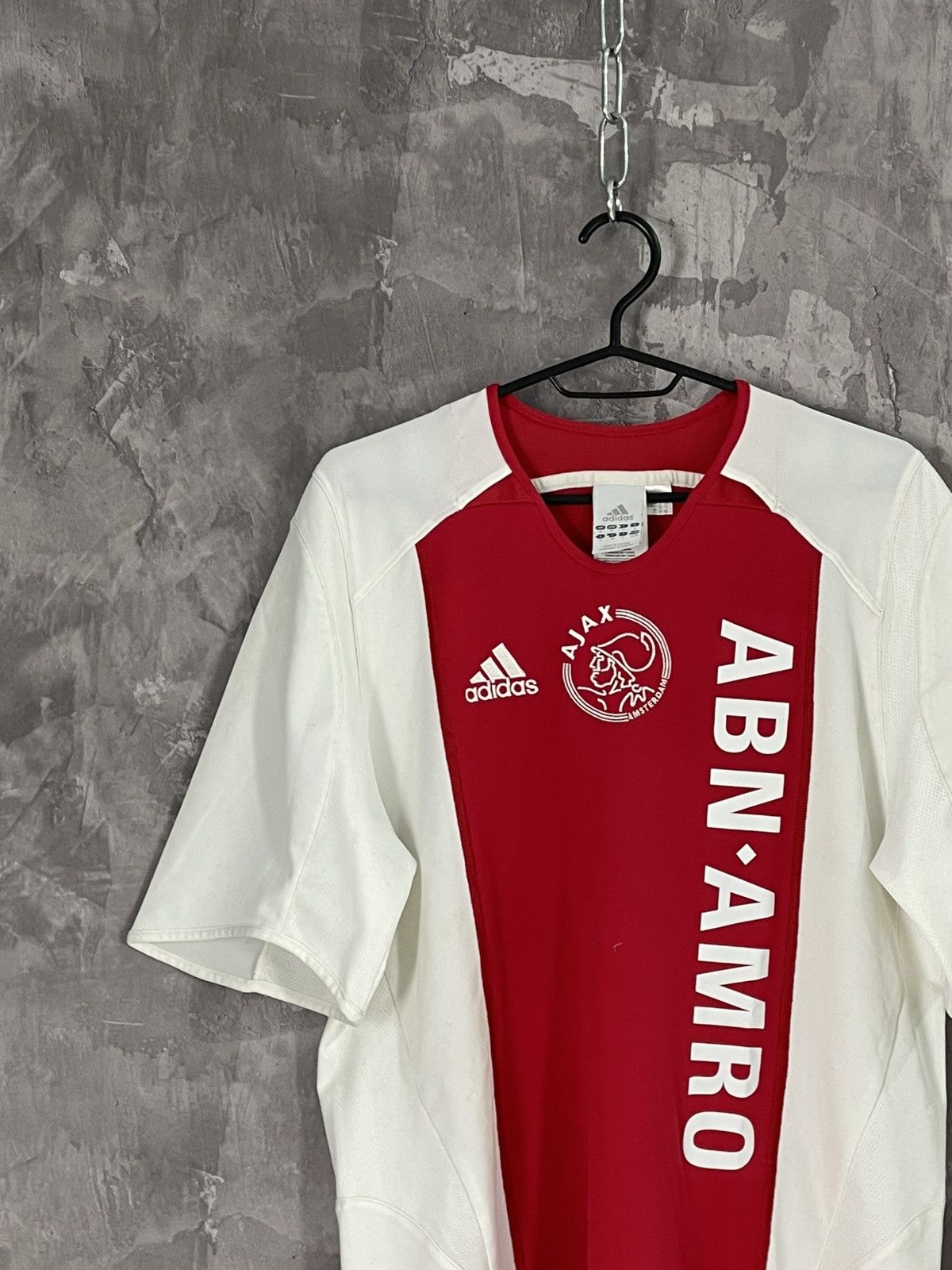 Adidas × Vintage Vintage Adidas Ajax 05s Retro jersey Size US M / EU 48-50 / 2 - 3 Thumbnail