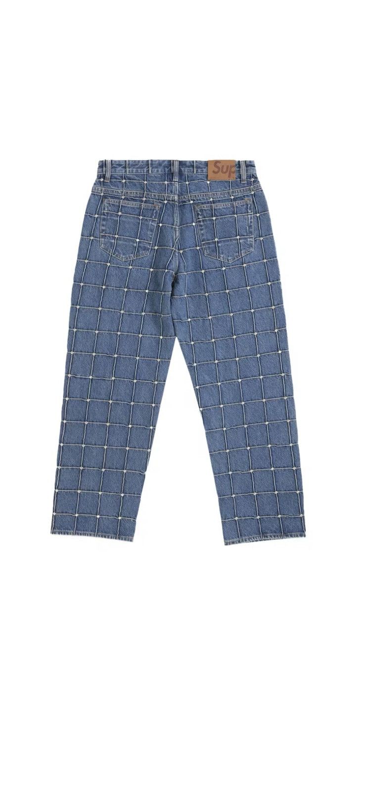 Supreme Supreme Studded Seam Loose Fit Jean Size US 34 / EU 50 - 2 Thumbnail