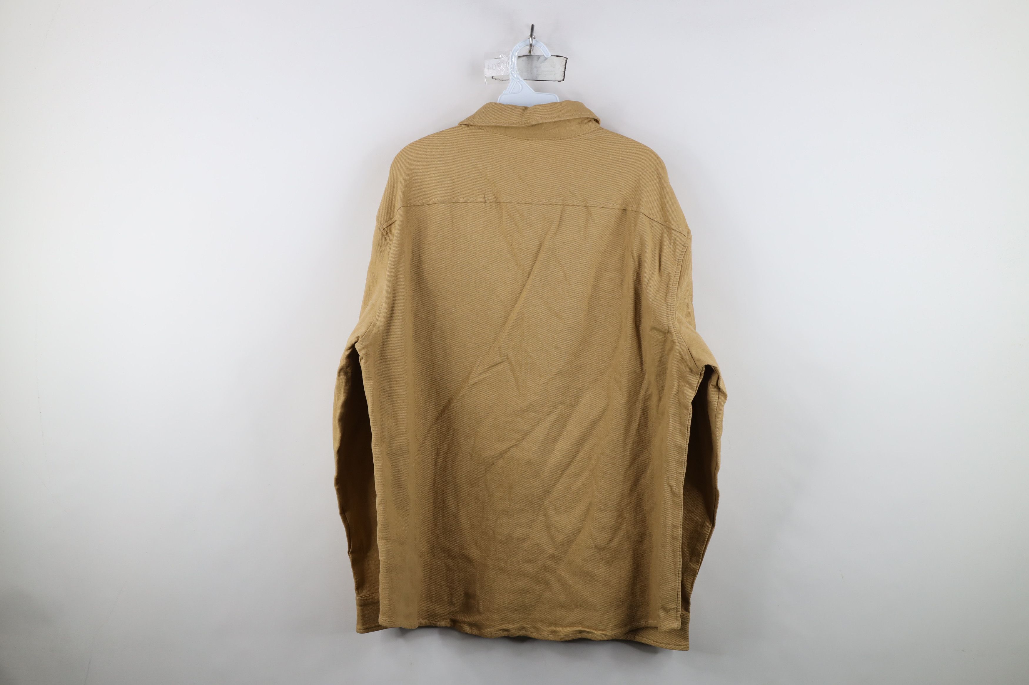 Vintage Vintage 90s Streetwear Heavyweight Collared Button Shirt Size US L / EU 52-54 / 3 - 11 Thumbnail