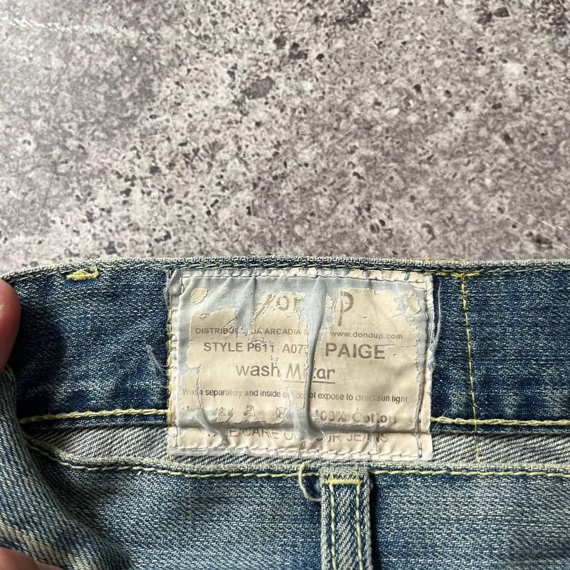 Japanese Brand × Vintage Y2K Vintage Distressed Blue Jeans Made in Italy Size 30-31 Size US 30 / EU 46 - 3 Thumbnail