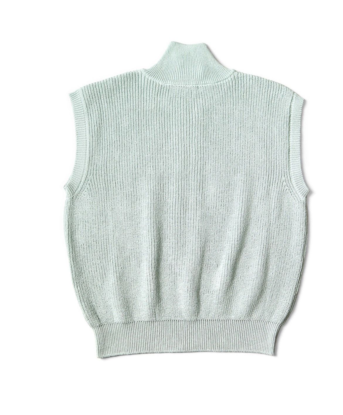 Kapital Kapital 5G rib knit half zip vest size 3 Size US L / EU 52-54 / 3 - 3 Thumbnail