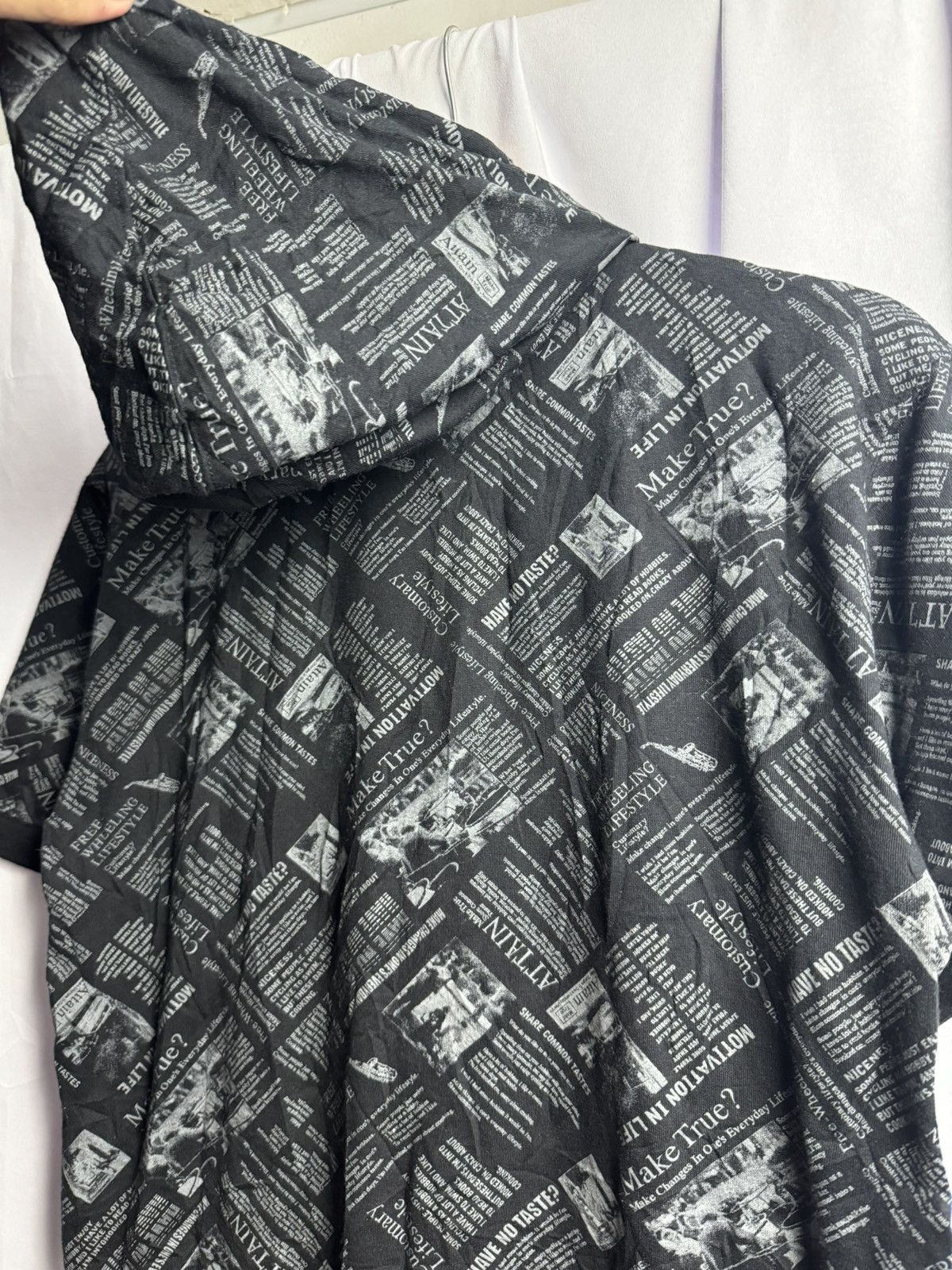 If Six Was Nine × Japanese Brand × Le Grande Bleu (L.G.B.) Poem Hoodie Ancestress north sea short sleeve lgb style Size US M / EU 48-50 / 2 - 4 Thumbnail