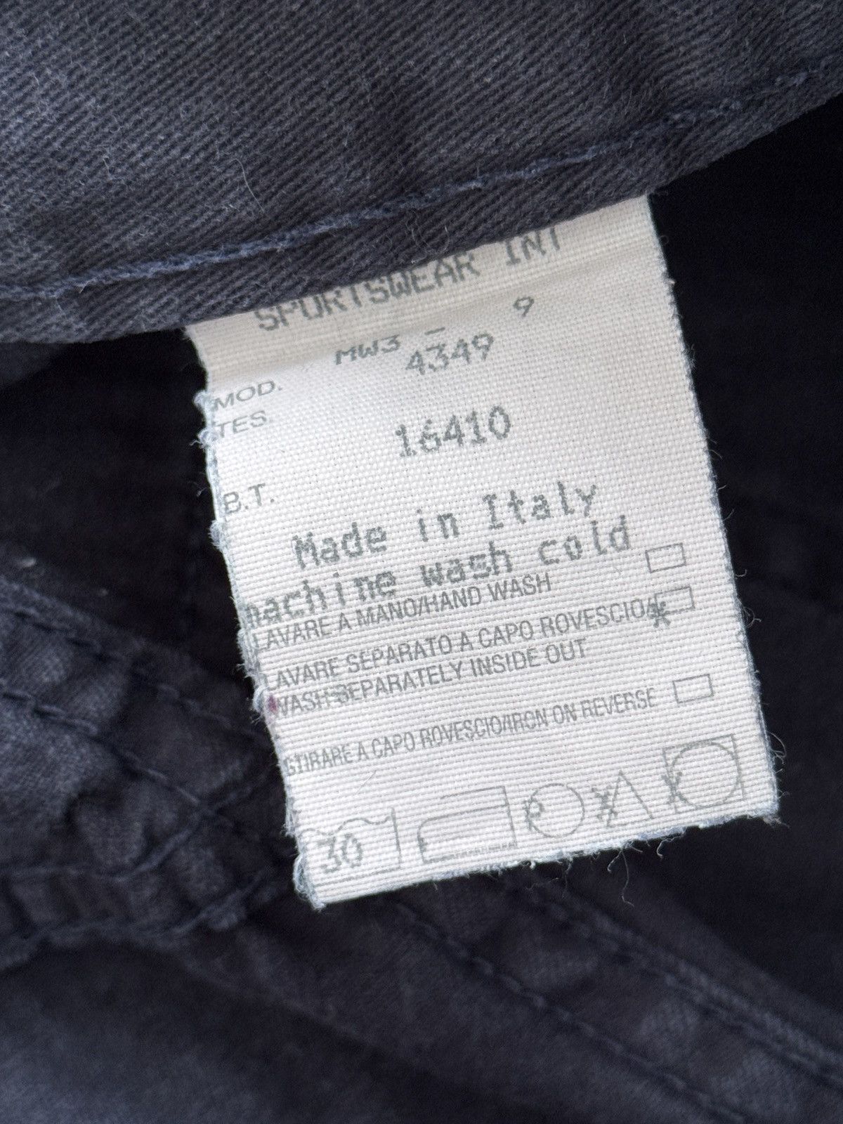 Moschino Vintage Moschino Jeans Made in Italy Women’s Dark Navy Pants Size 30" / US 8 / IT 44 - 5 Thumbnail
