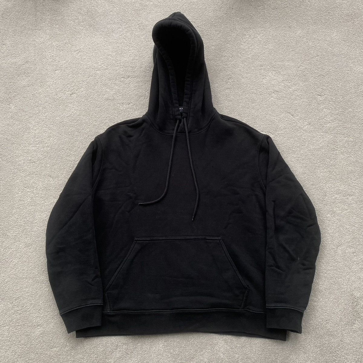Balenciaga Cropped Boxy Hoodie