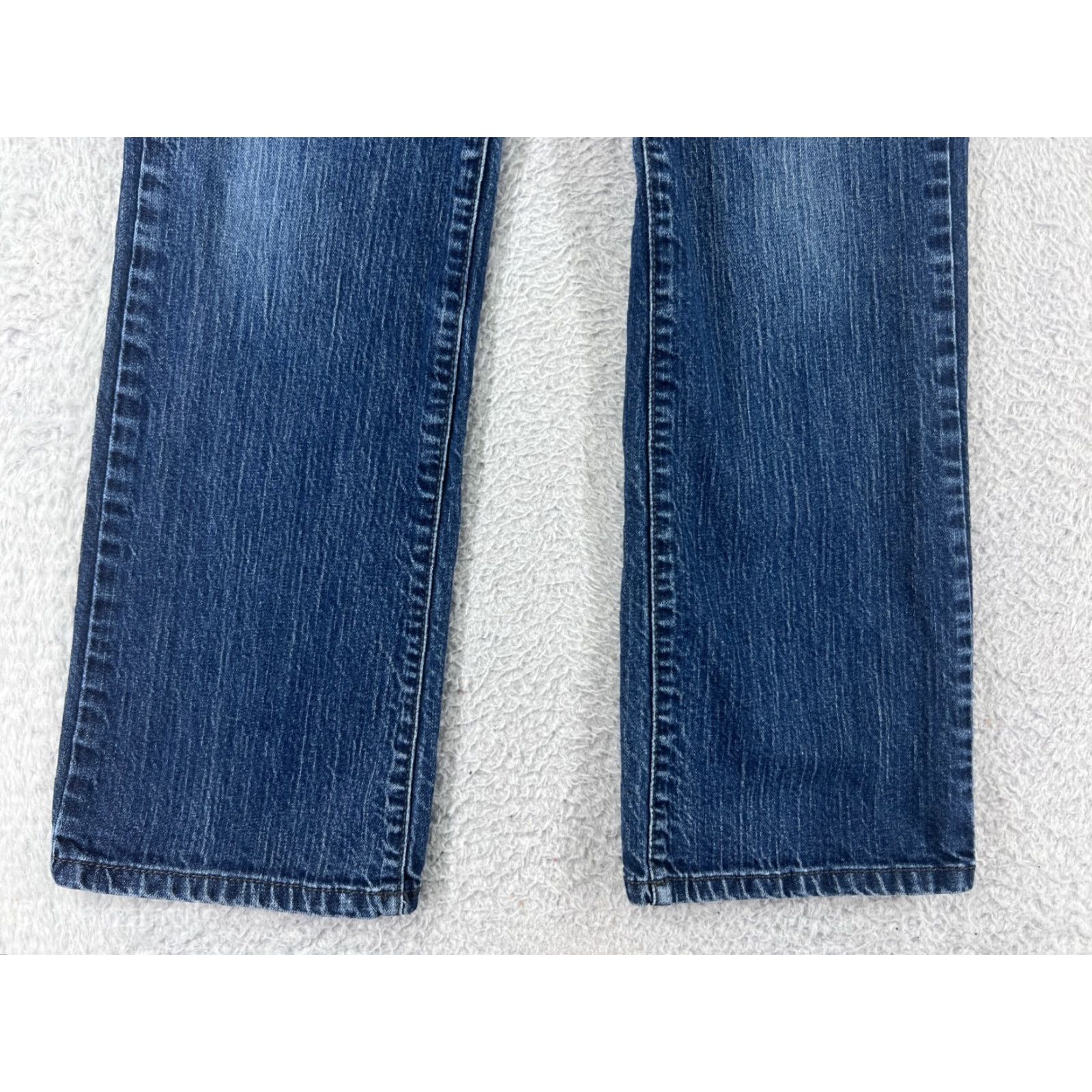 Nine West Nine West Jeans Womens 8 Bootcut Blue Denim Cotton Blend Stretch Pockets Logo 28 Inseam 5-Pocket Regular Maroon? Size 30" / US 8 / IT 44 - 6 Thumbnail