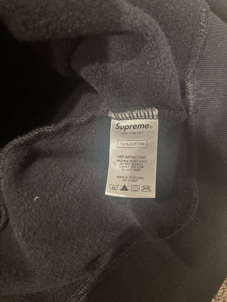 Comme des Garcons Supreme CDG Split Box Logo Hooded Swearshirt Size US XL / EU 56 / 4 - 6 Thumbnail