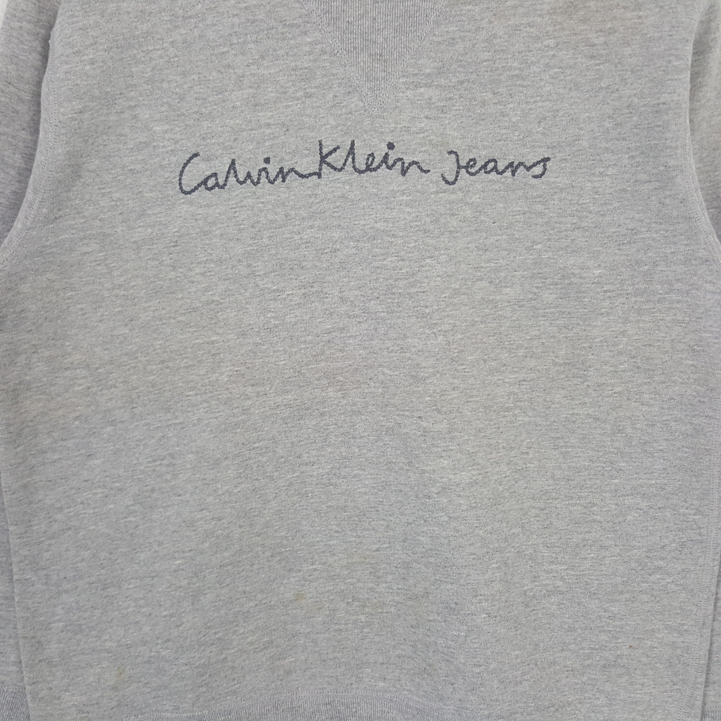 Calvin Klein Vintage Calvin Klein Jeans Brand Style Sweatshirt RR5 Size US M / EU 48-50 / 2 - 2 Thumbnail