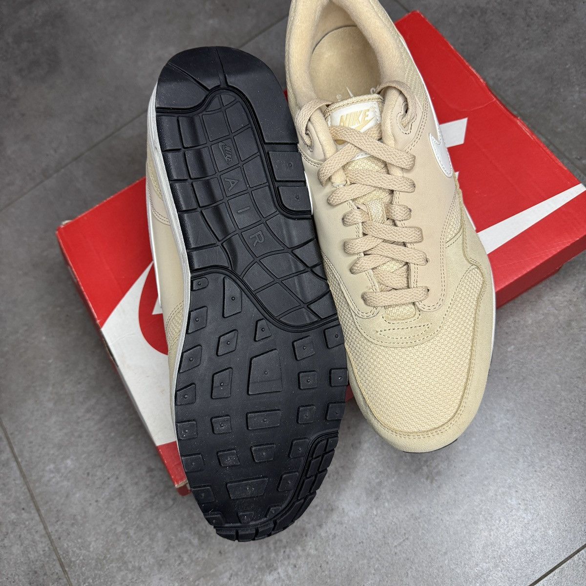 Nike 2019 Nike Air Max 1 Desert Ore Size US 12.5 / EU 45-46 - 7 Thumbnail