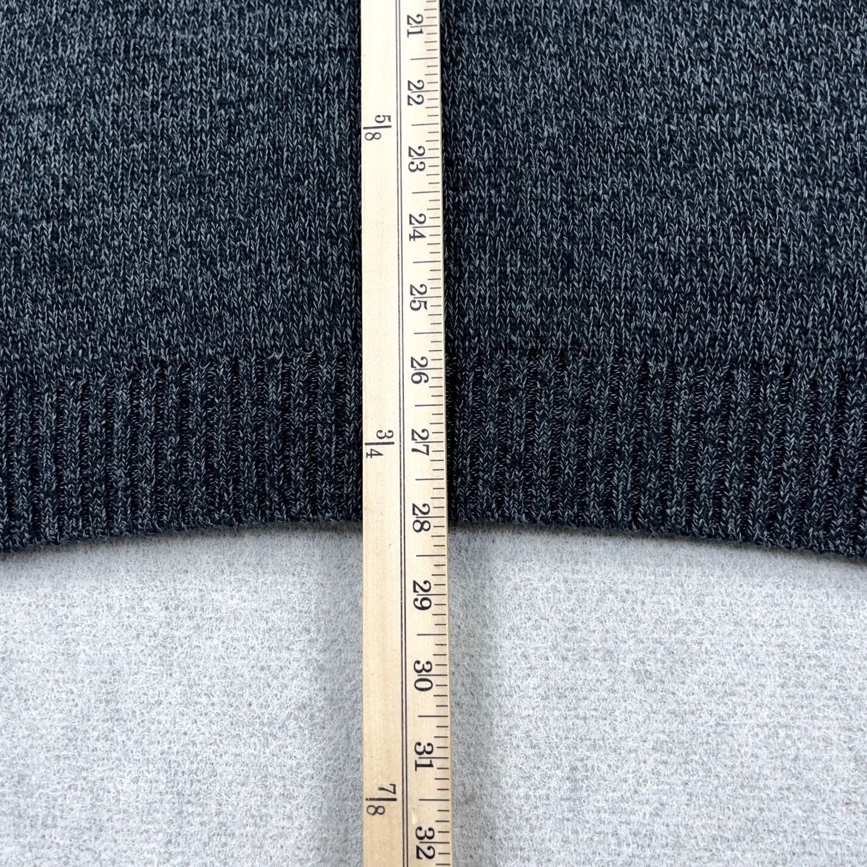 Chaps Chaps Cardigan Sweater Men XL Gray Heavy Knit Shawl Neck Ribbed Grandpa Cottage Size US XL / EU 56 / 4 - 6 Thumbnail