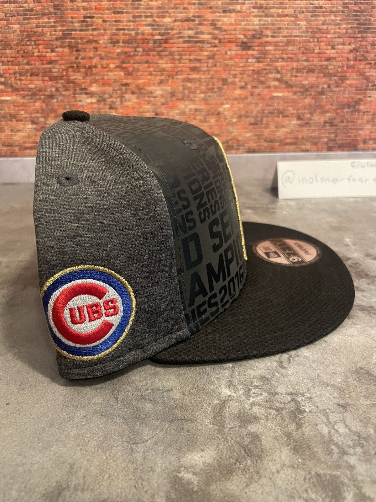 New Era New Era Chicago Cubs 2016 WS Champs Snapback Size ONE SIZE - 2 Thumbnail