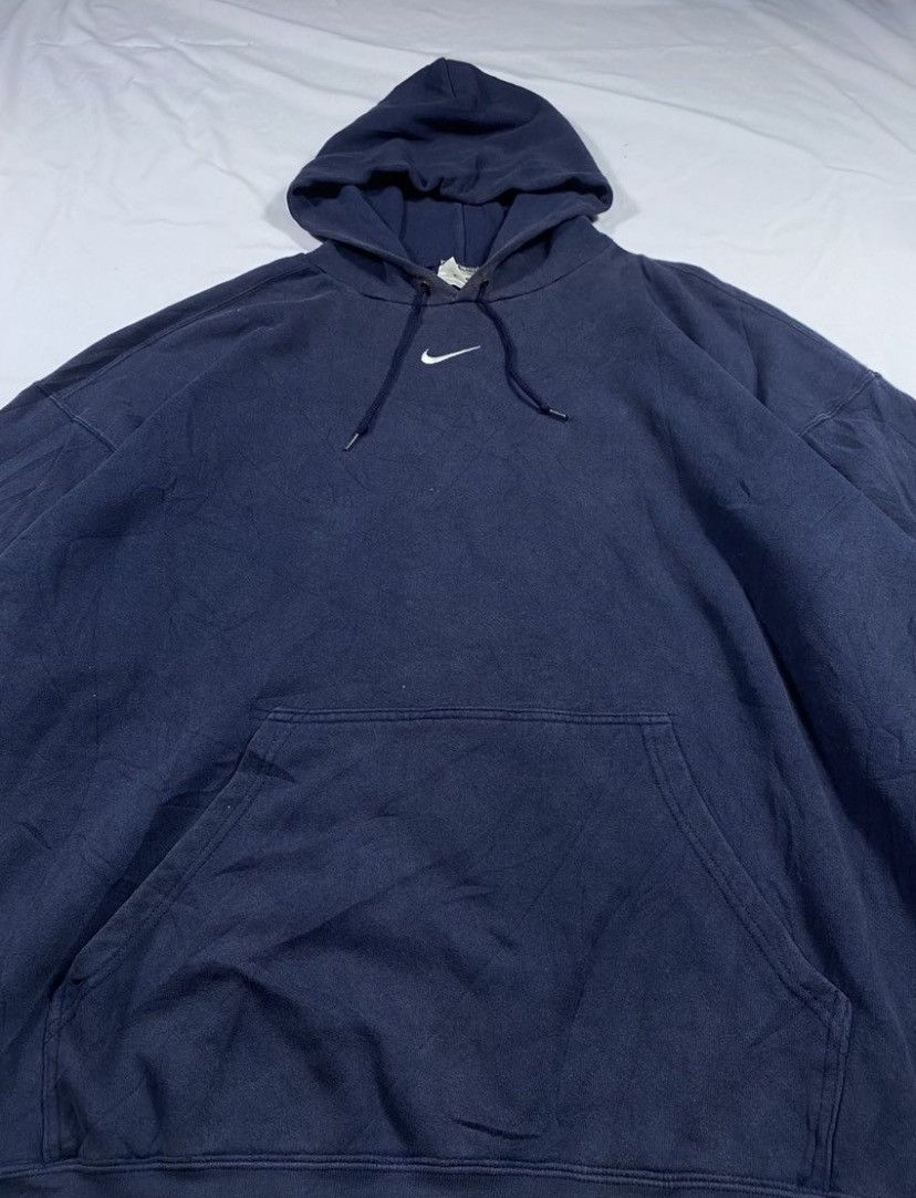 Nike Nike Vintage Center Rare Hoodie Size US XXL / EU 58 / 5 - 5 Thumbnail