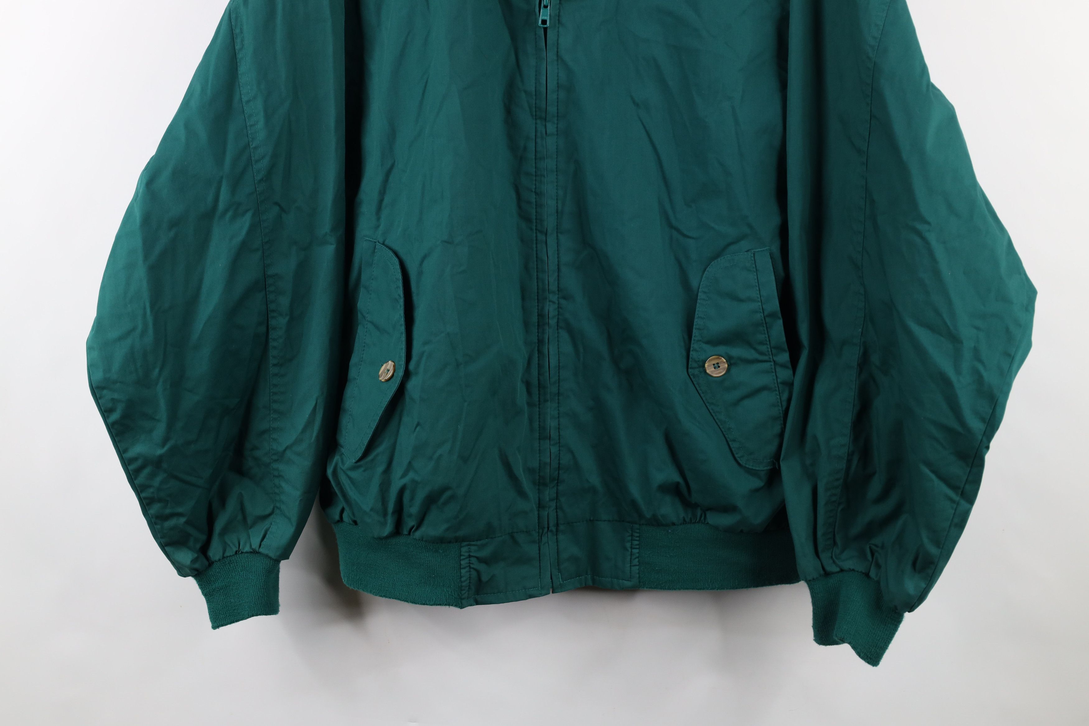 Vintage Vintage 90s Streetwear Full Zip Cafe Racer Bomber Jacket Size US XL / EU 56 / 4 - 3 Thumbnail