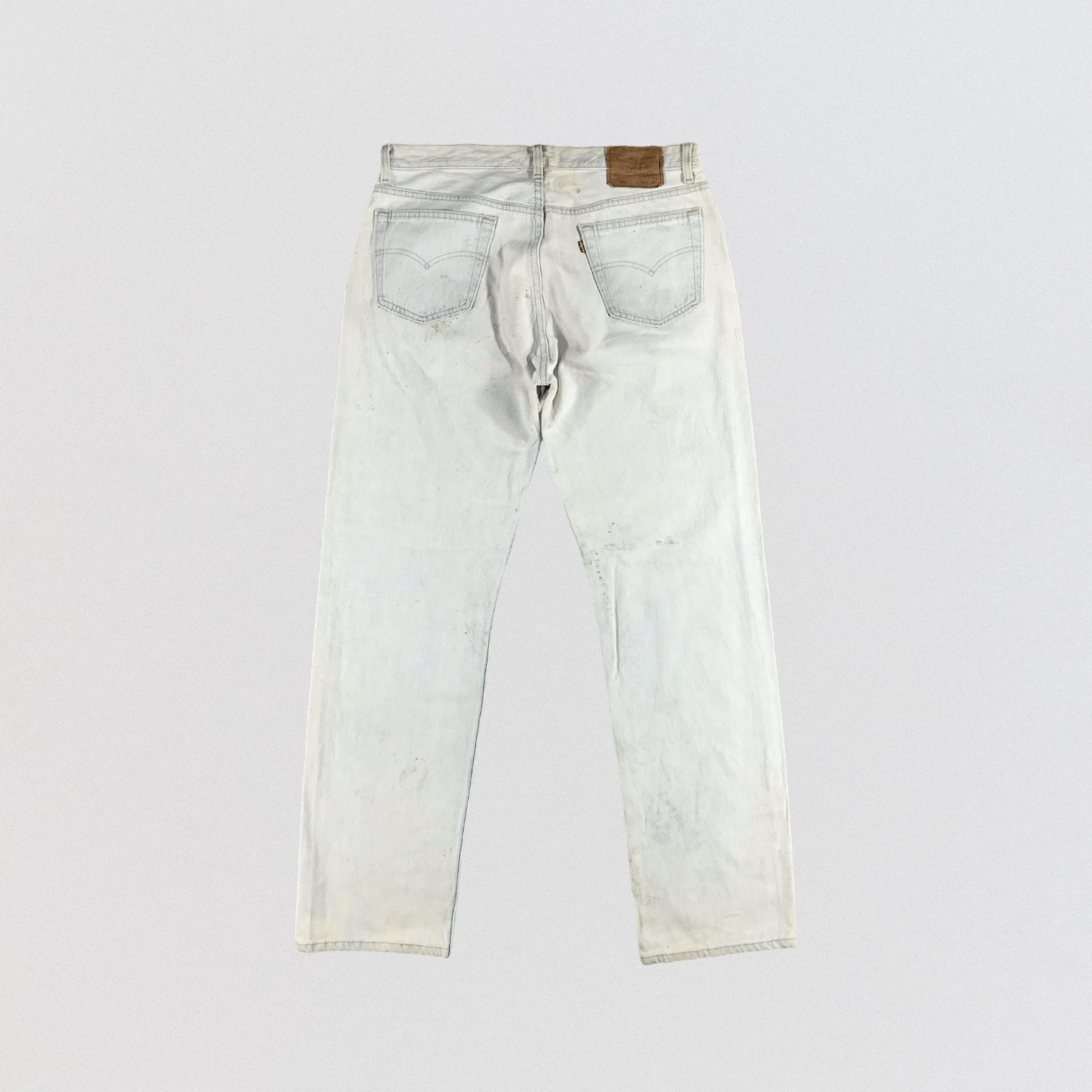 Levi's 90s Vintage Light Wash Levis 501 Jeans-JM2465 Size US 35 - 2 Thumbnail