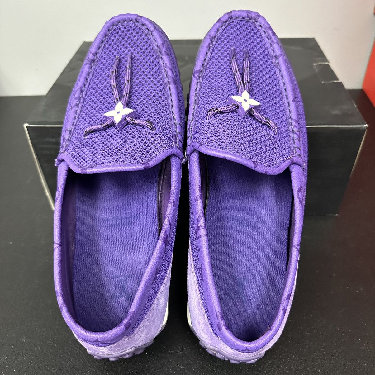 Louis Vuitton Authentic Louis Vuitton Racer Moccasins Luxury Loafers Sz 8 Size US 8 / EU 41 - 4 Thumbnail