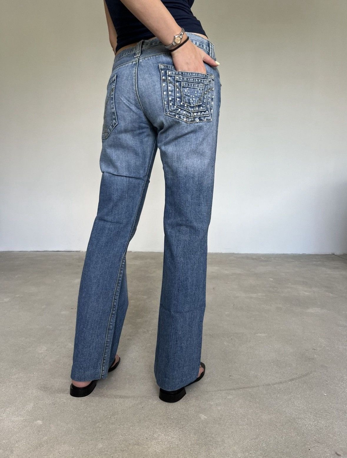 Dolce & Gabbana Vintage Dolce&Gabbana Denim Jeans Size 26" / US 2 / IT 38 - 4 Thumbnail