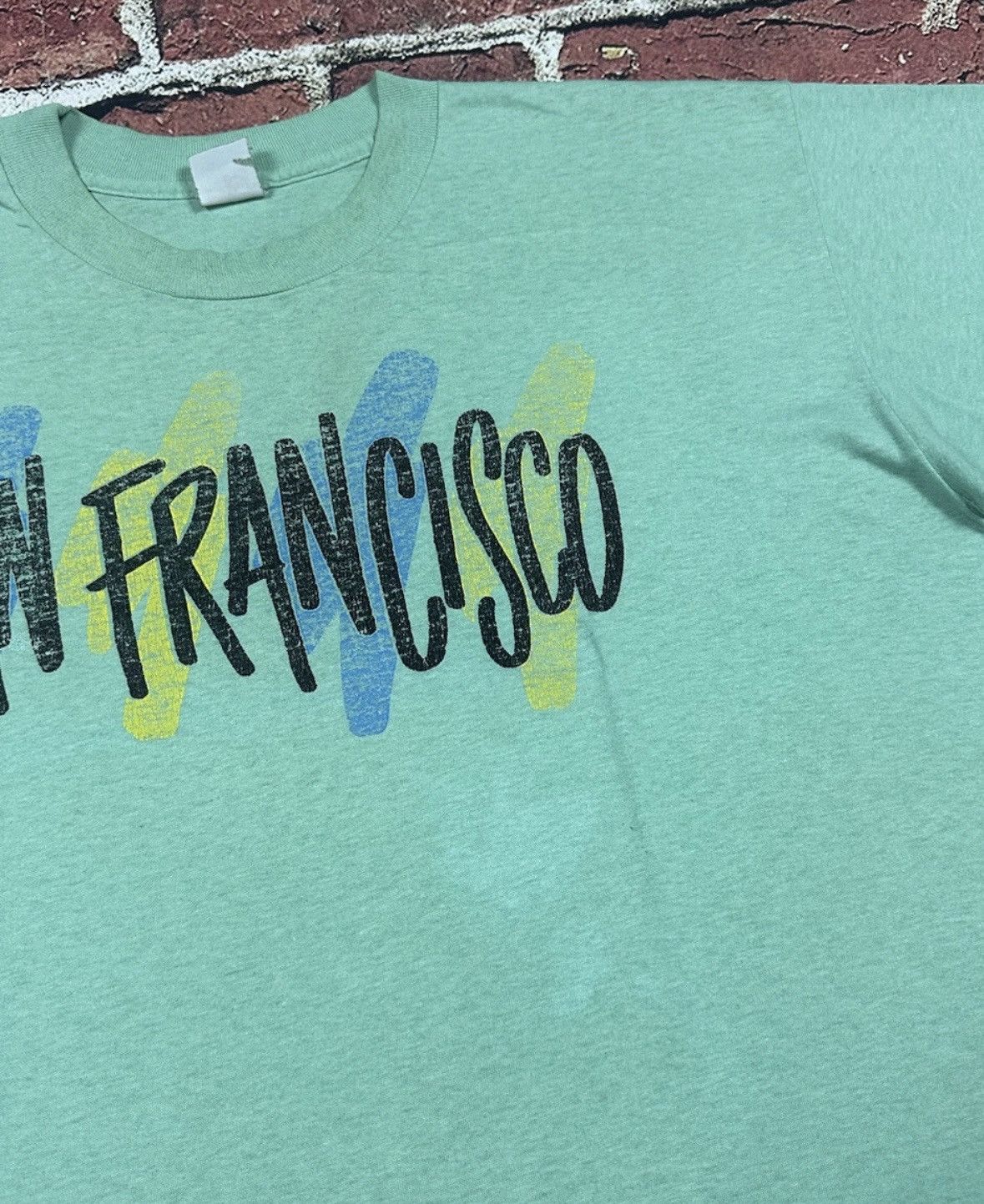 Other Vintage 80s San Francisco T Shirt Single Stitched Size US XL / EU 56 / 4 - 5 Thumbnail