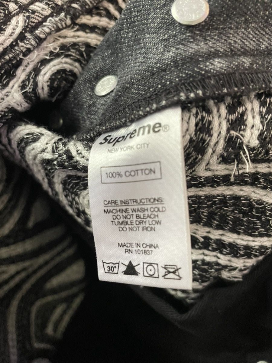 Supreme Chainstitch regular jean Size US 34 / EU 50 - 4 Thumbnail