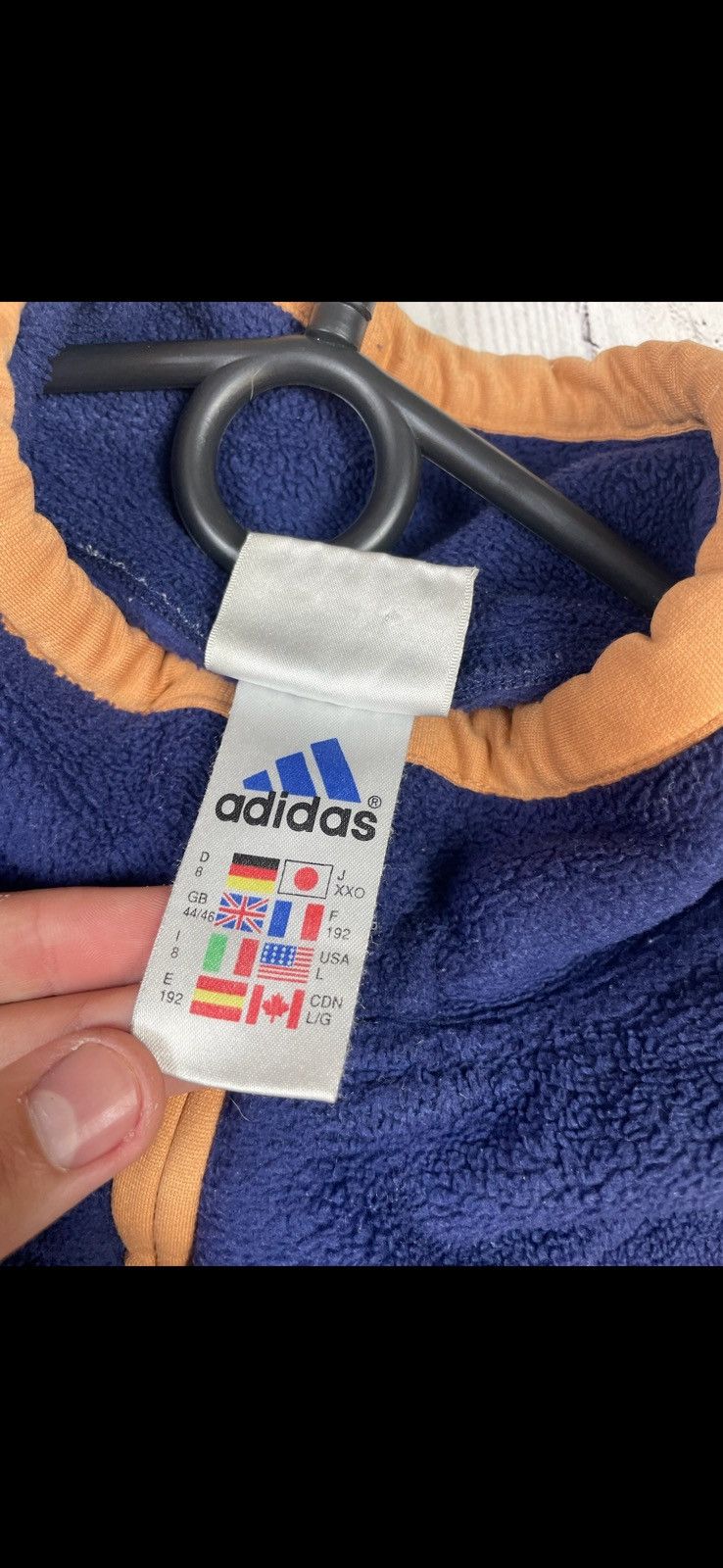 Adidas Vintage adidas Tottenham spurs fleece hoodie size L rare Size US L / EU 52-54 / 3 - 5 Thumbnail