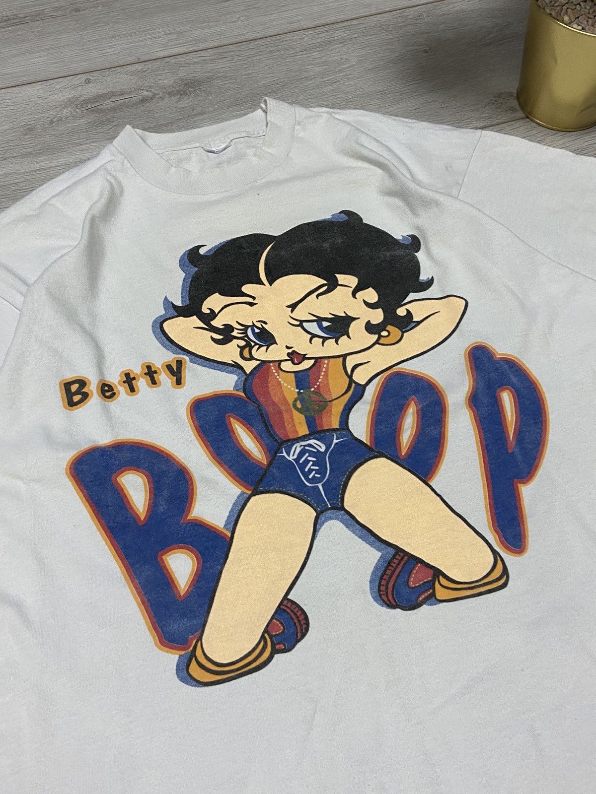 Other Betty Boop USA 90s vintage xxx sex t-shirt boxy cartoon Size US XL / EU 56 / 4 - 3 Thumbnail